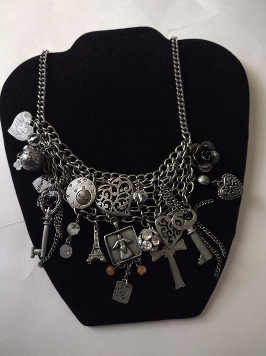Women's Charm Choker necklace