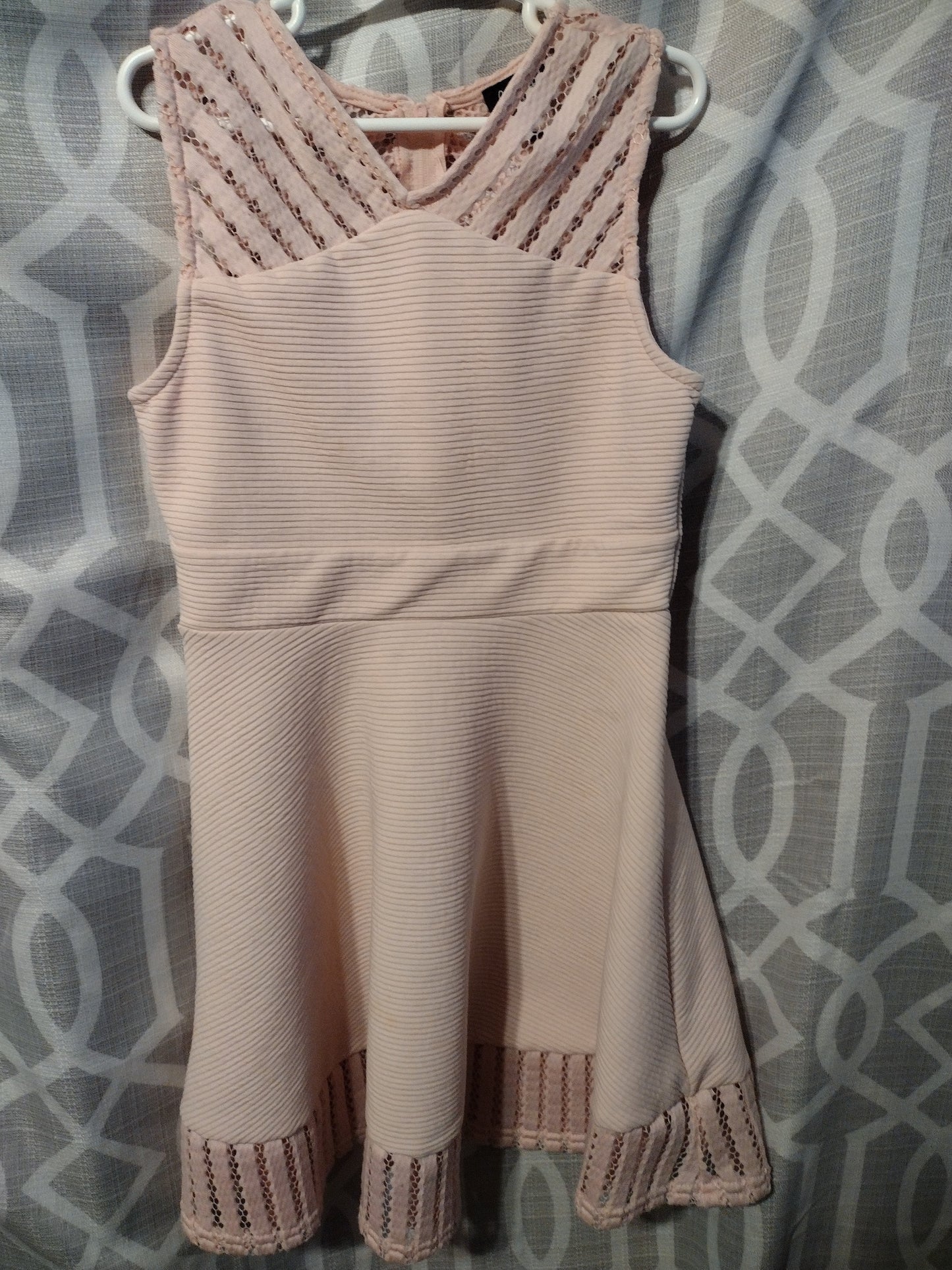 Little girl pink dress size 10