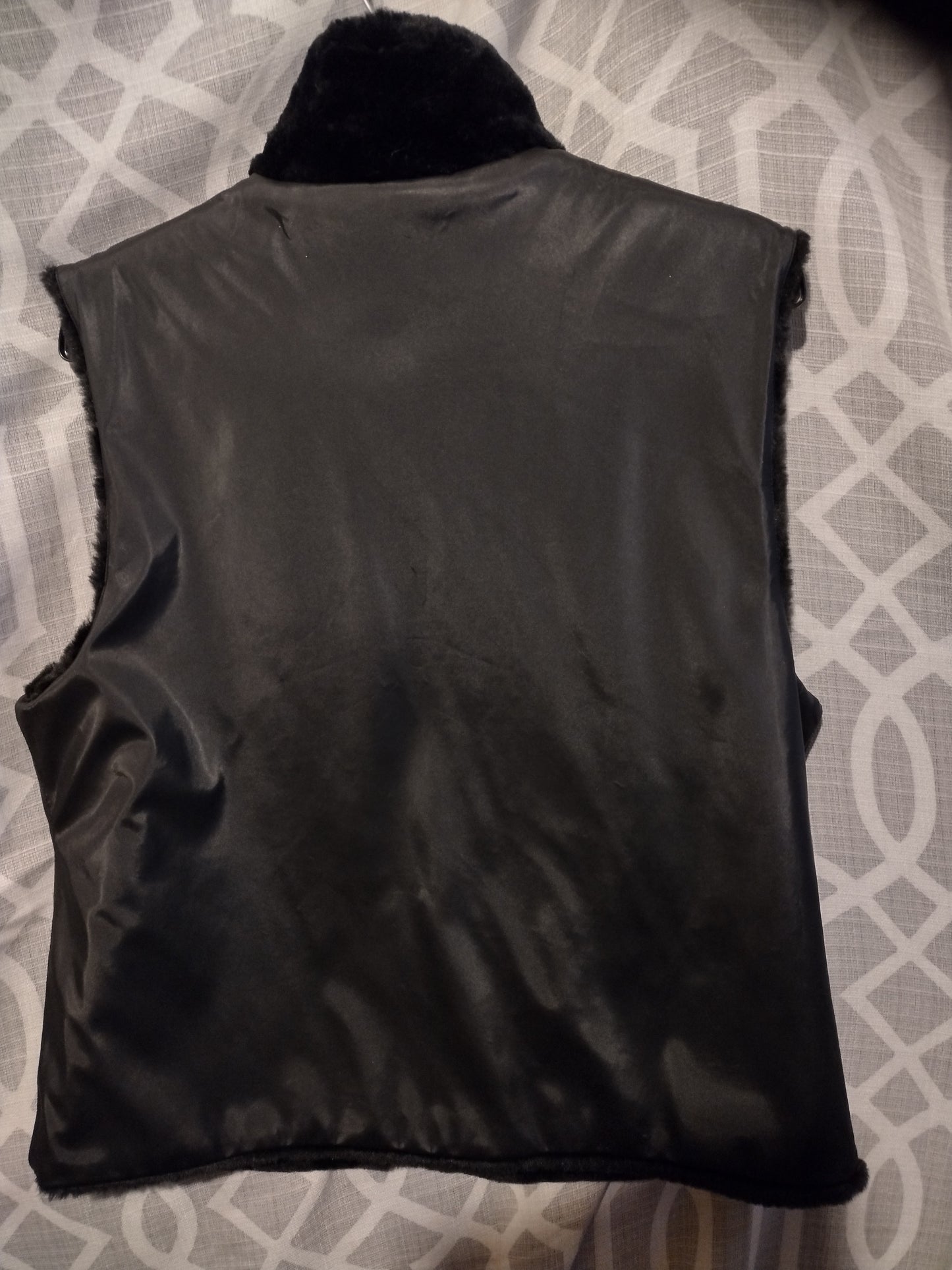 Women's reversible fur vest small