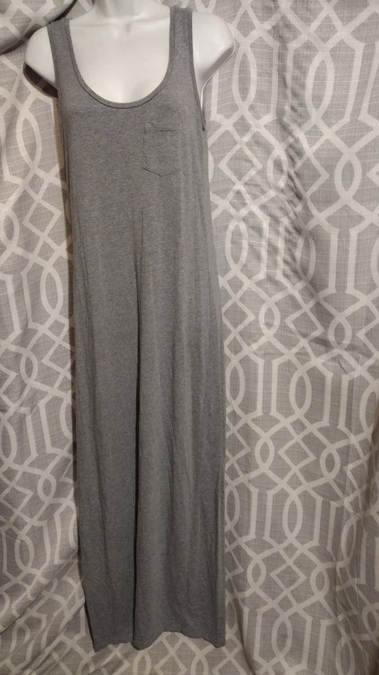 Women's gray tank maxi dress size XS