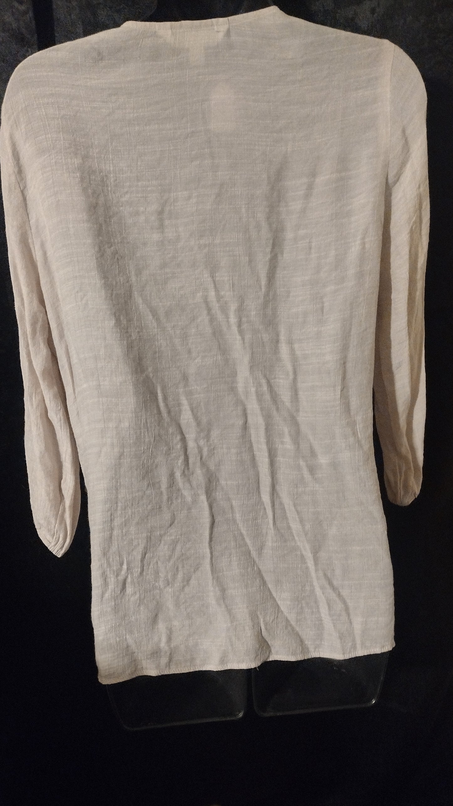 Women's beige blouse size small