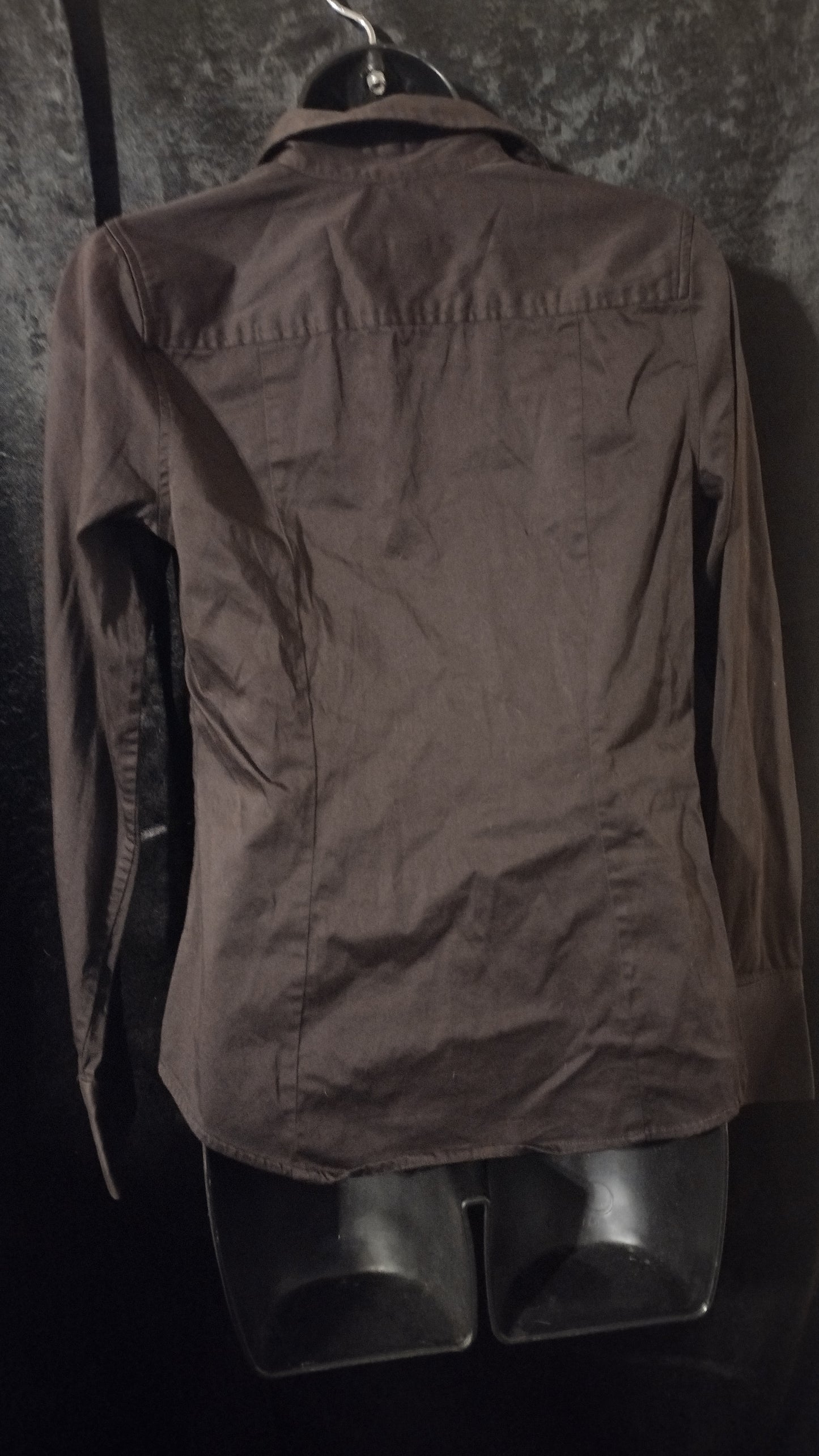 Women's brown shirt size small