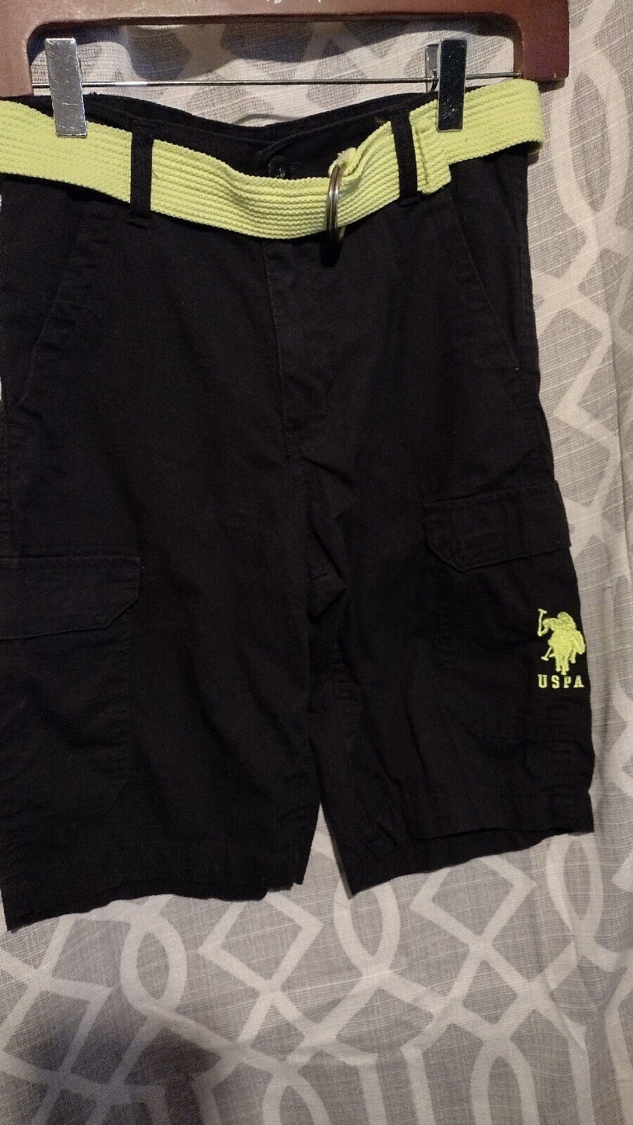 Boys Youth Black Shorts 14
