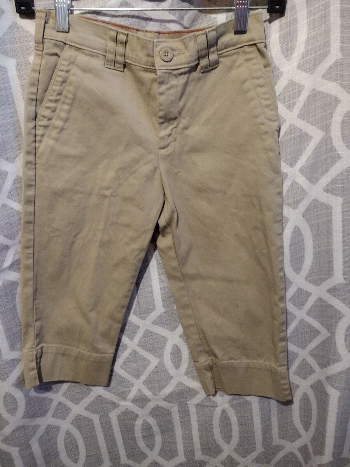 Girl Beige Capri  Pants Size 12