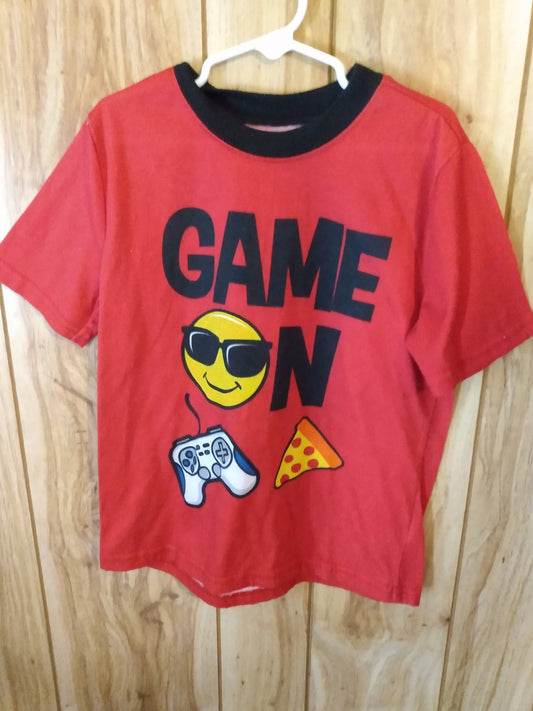 Boys red Game shirt size 6/7