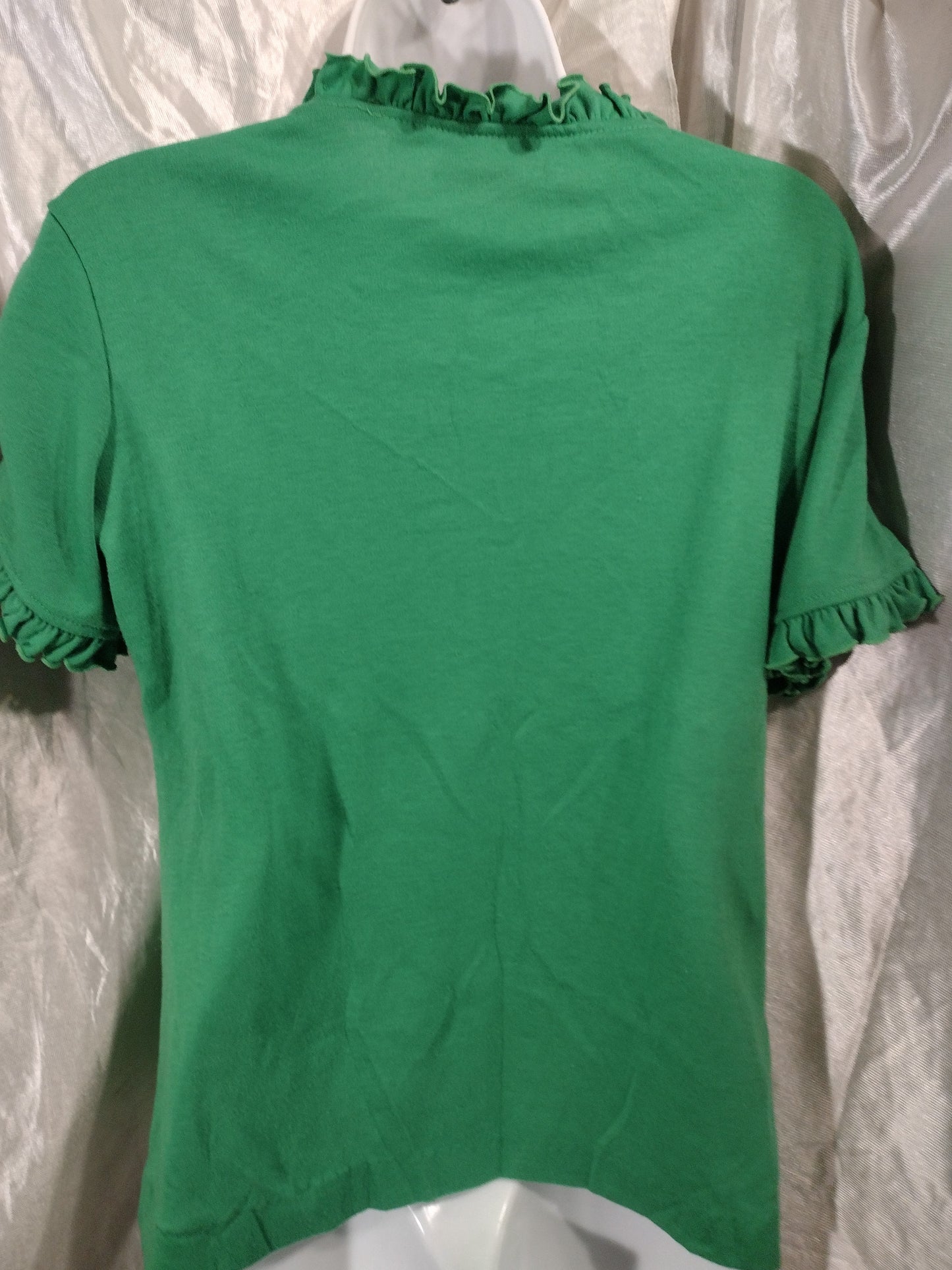 Women green shirt size small