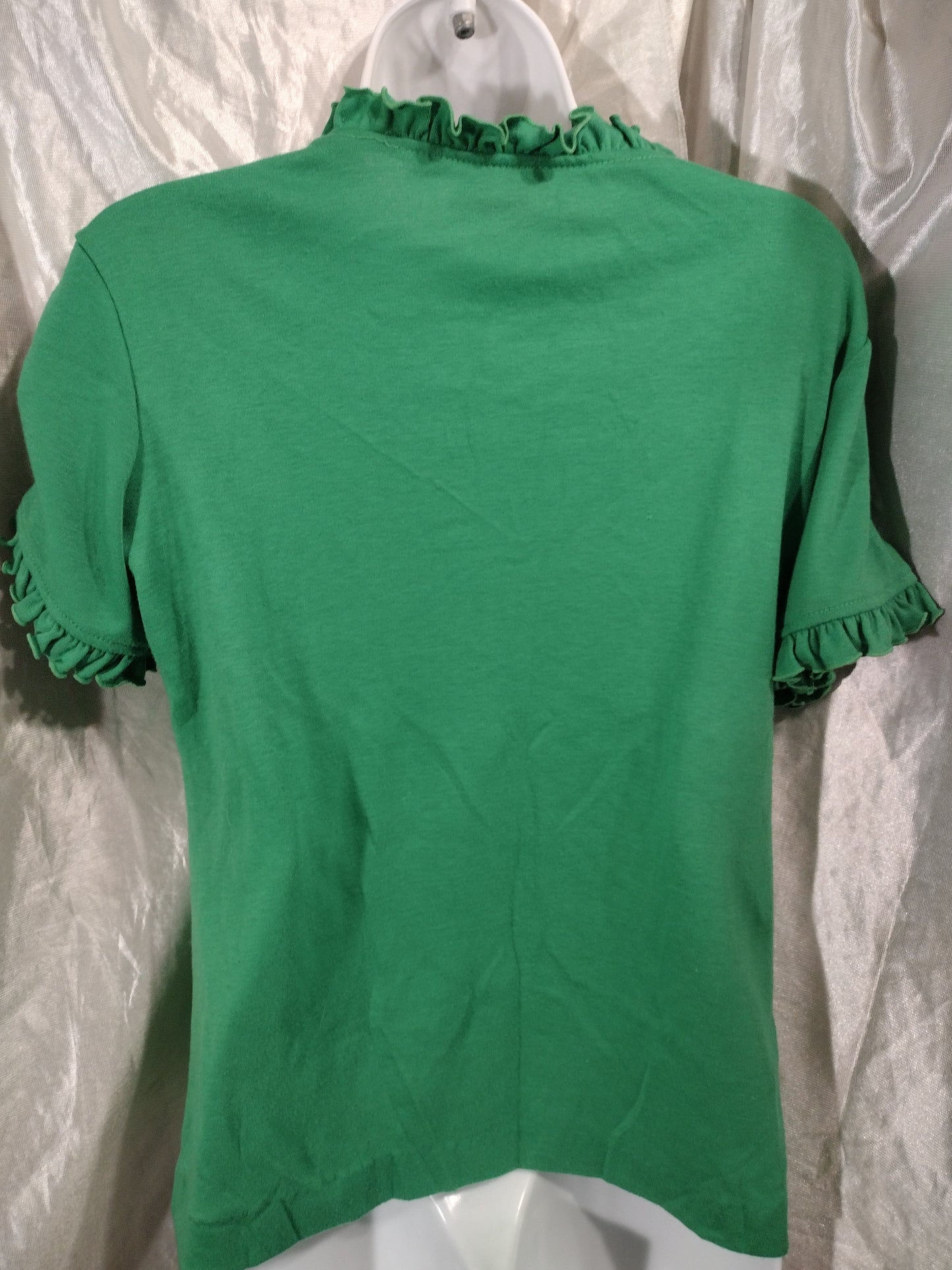 Women green shirt size small