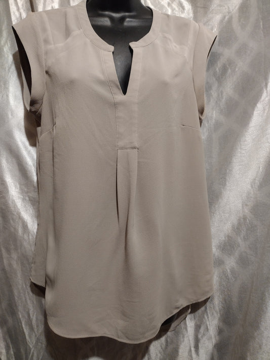 Women's gray/olive tank blouse size small