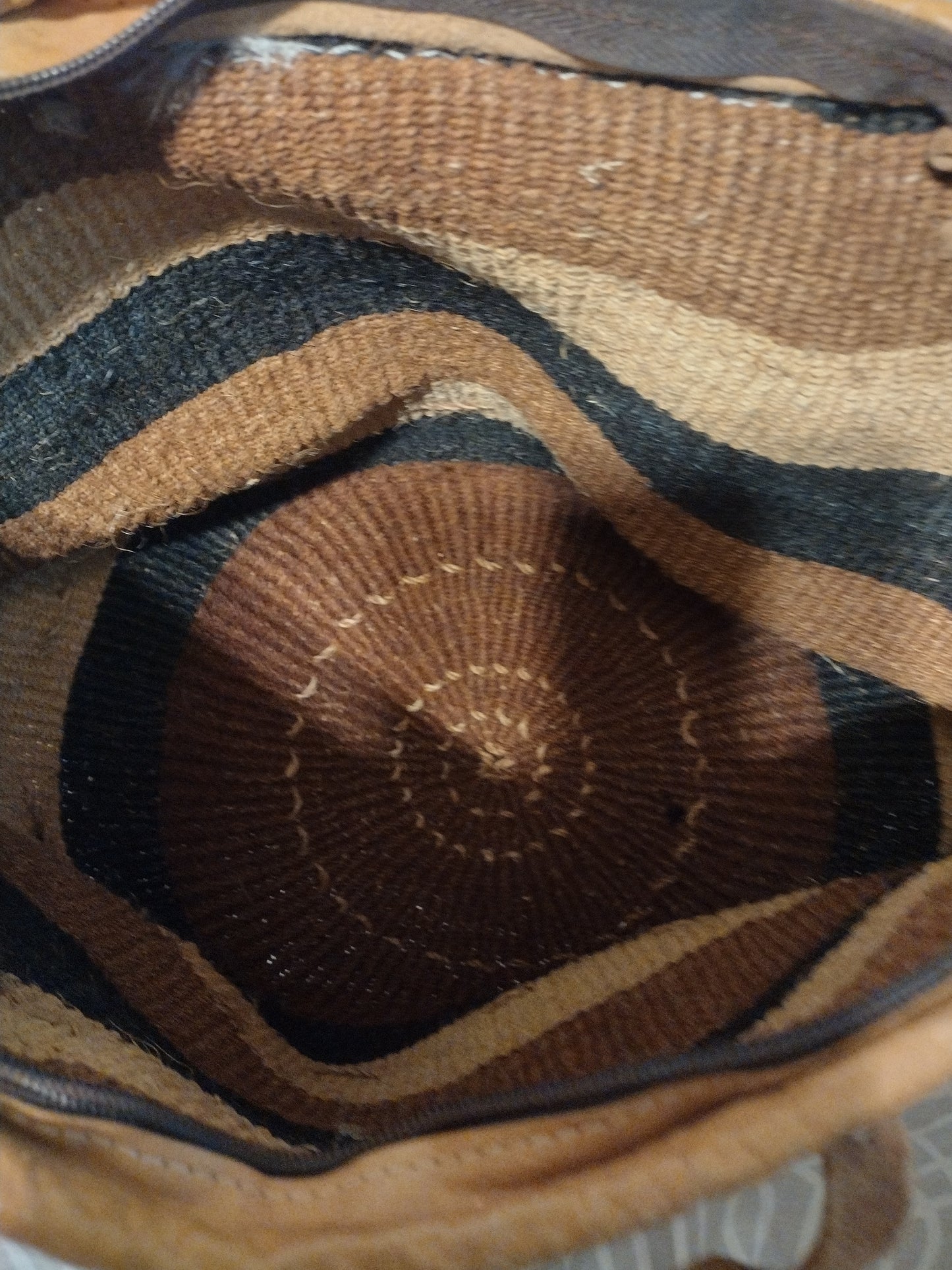 Woven Large Tote Handbag