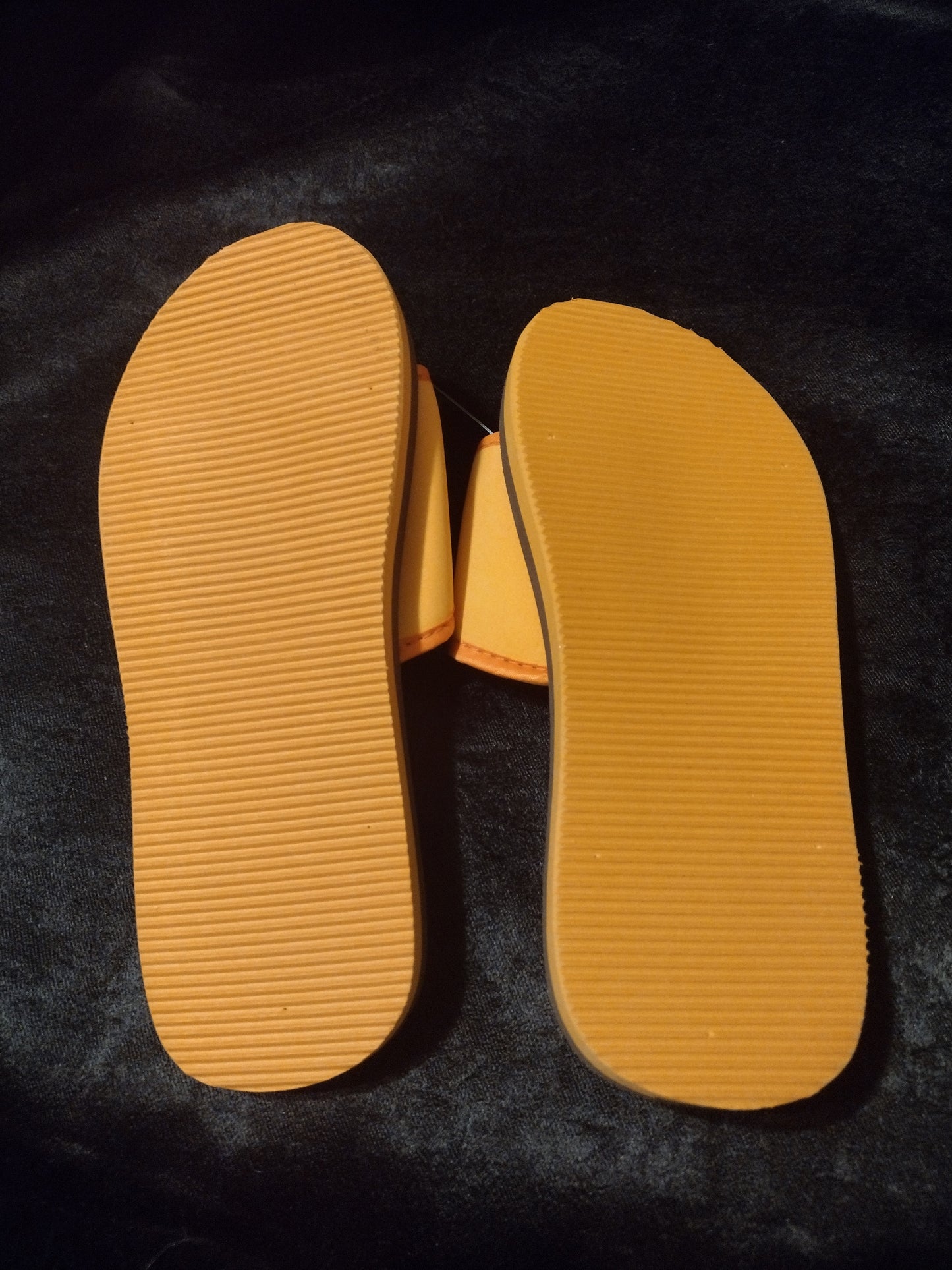 Little boys orange sandals