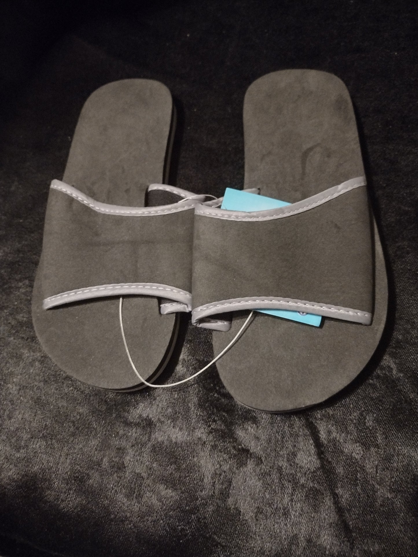 Little Boys black/gray sandals*