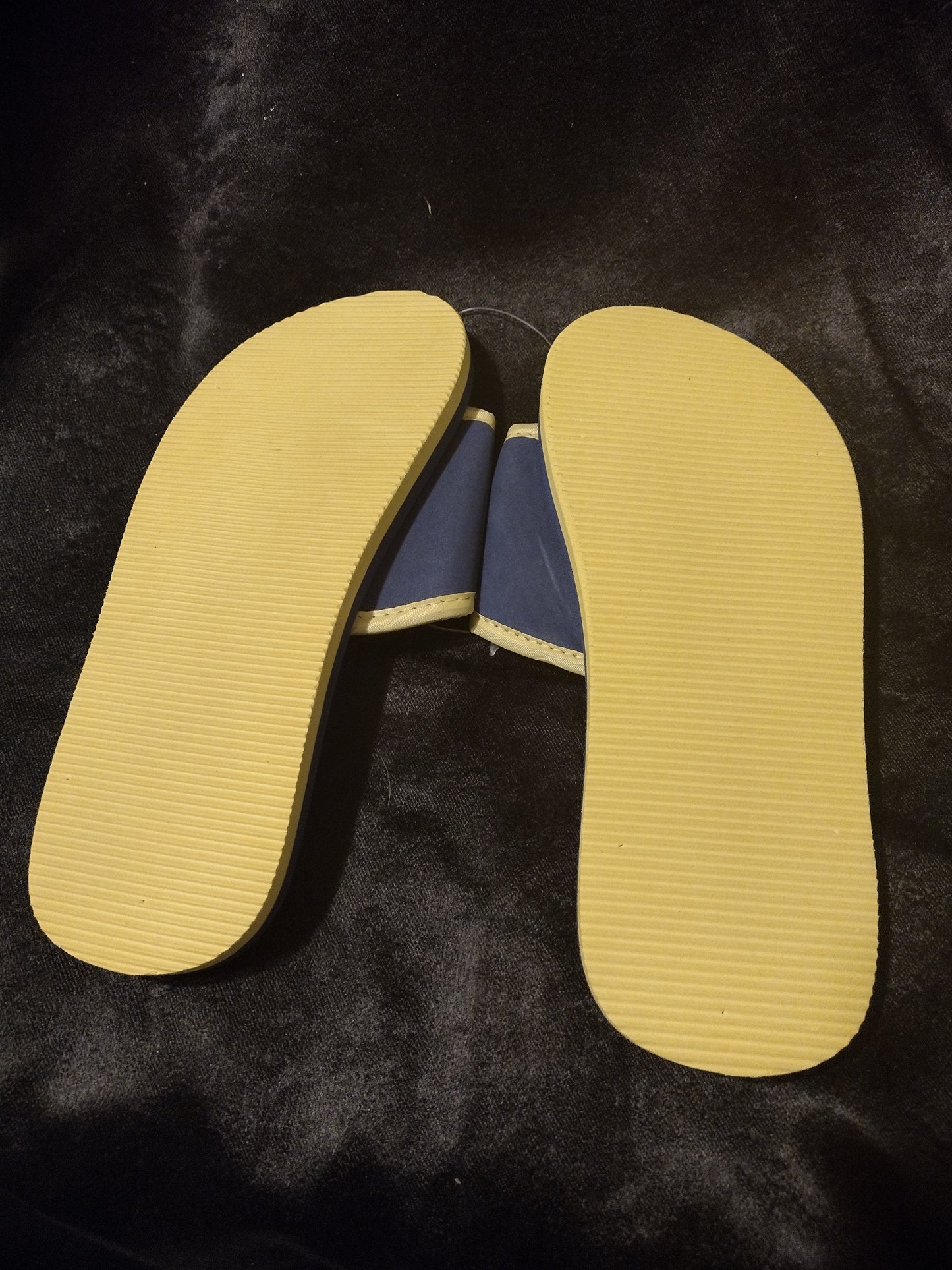 Little Boys blue/yellow sandals