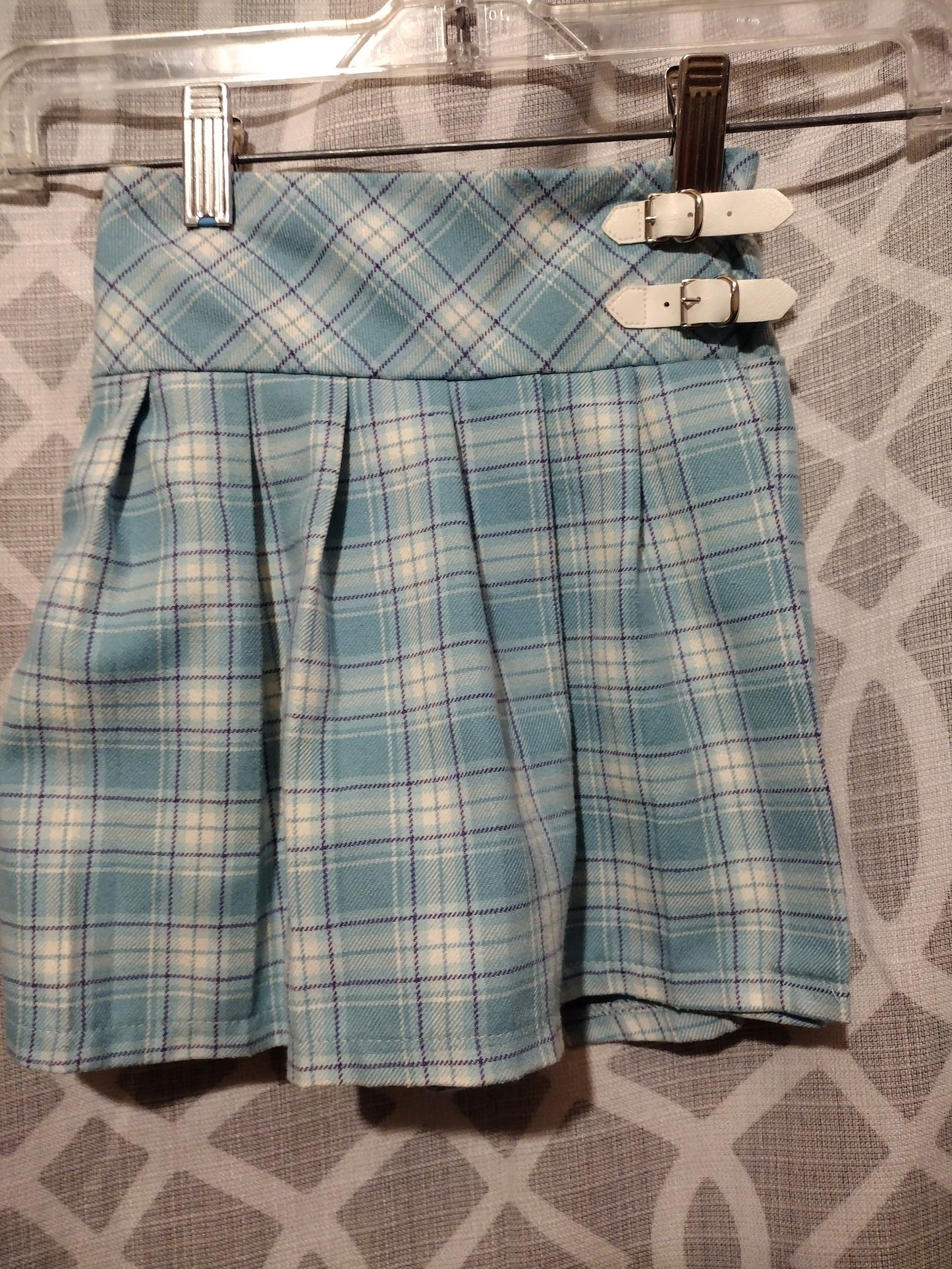 Little girl light blue skort size 5