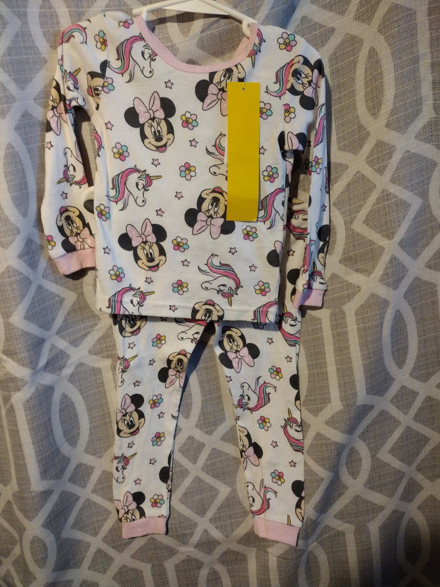 Girl toddler Minnie Mouse pants set 3T
