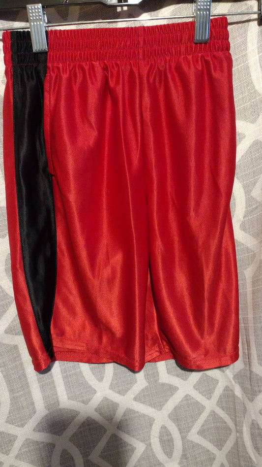 Boys red Athletic shorts size 8