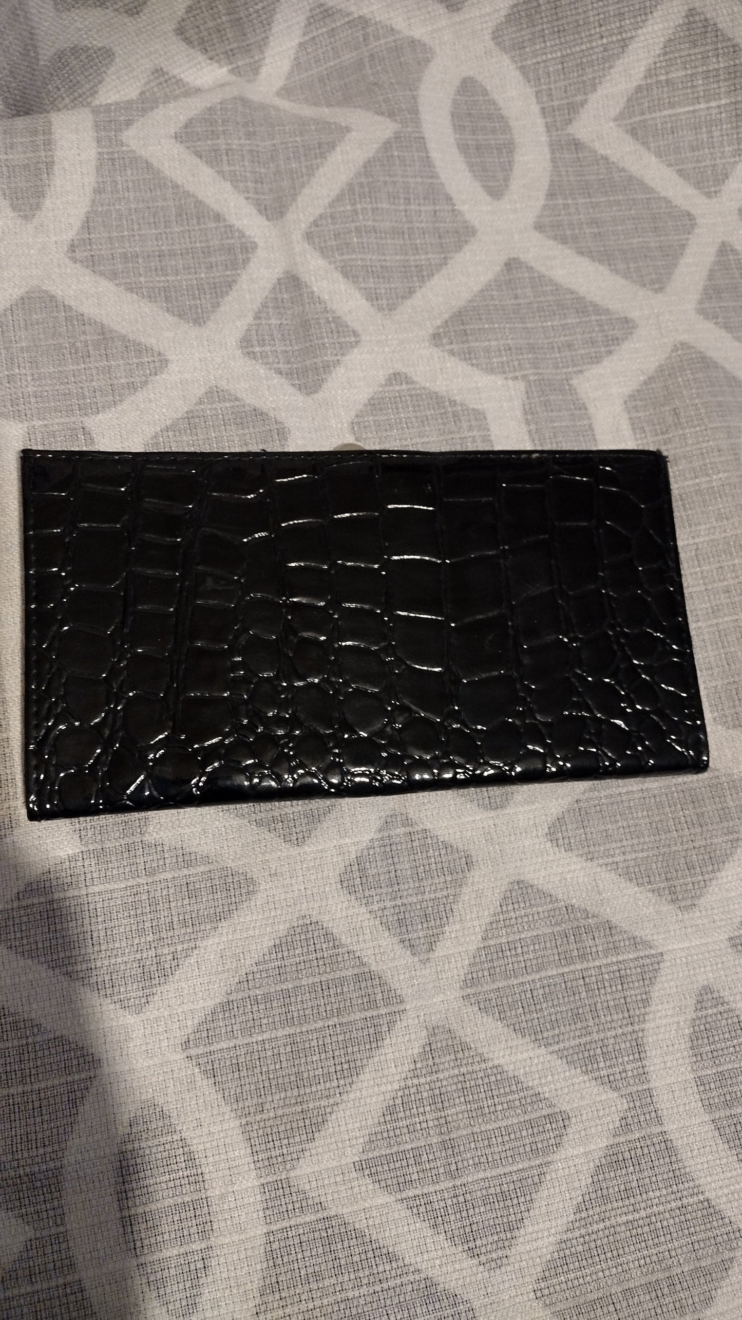 Women's black wallet