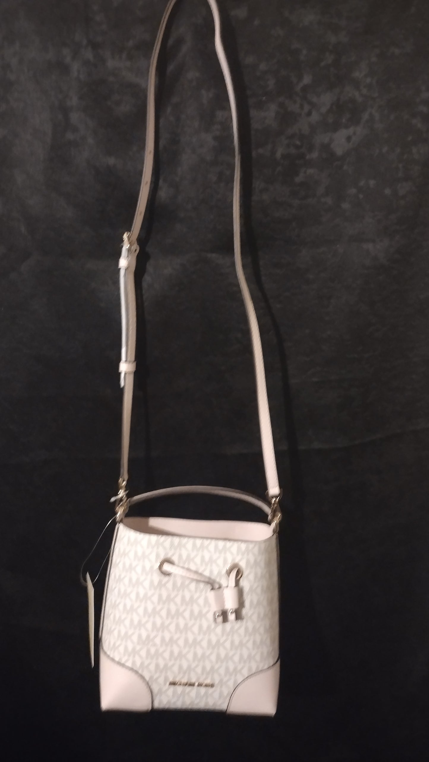 Michael Kors drawstring small bucket handbag