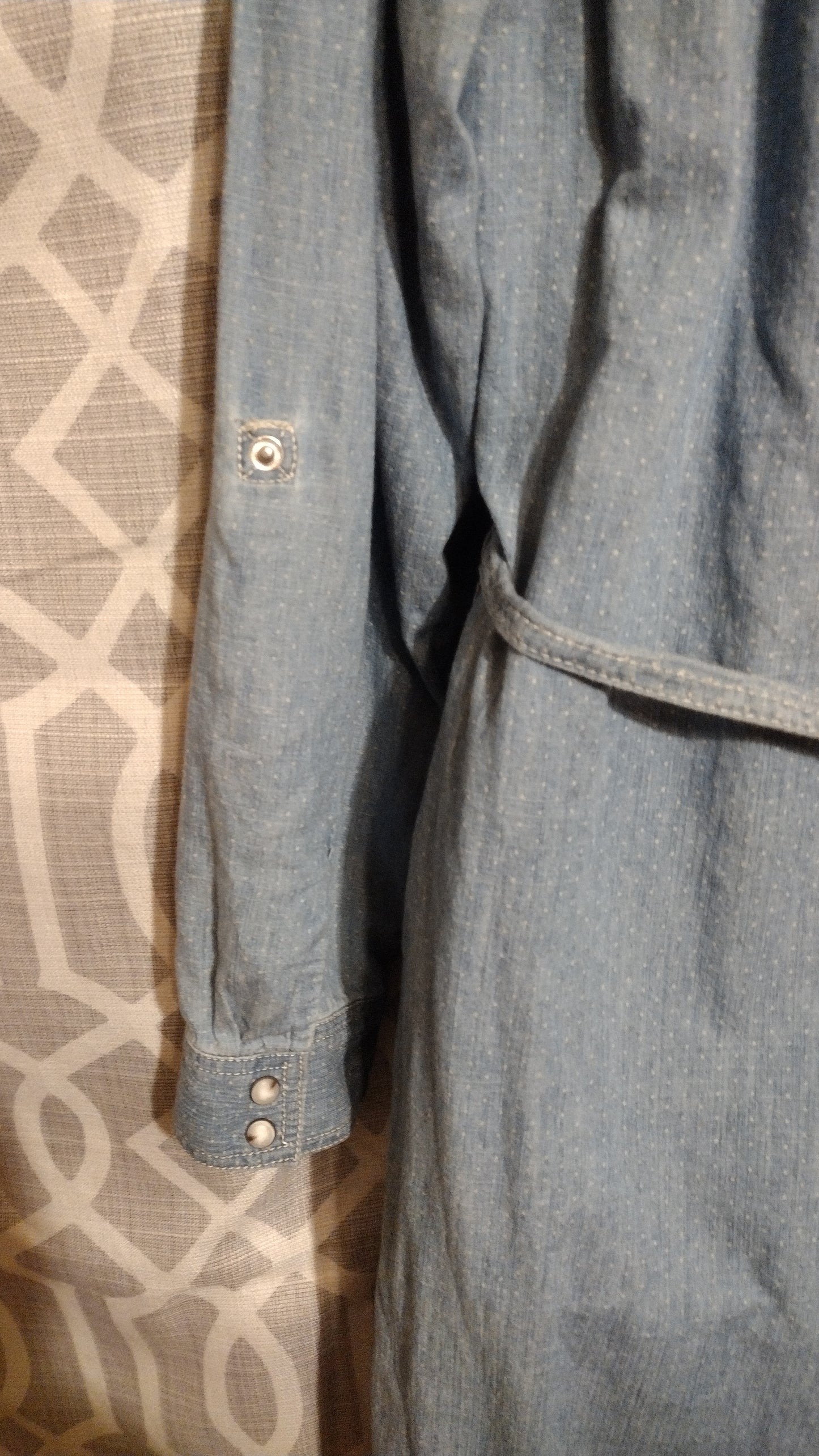 Women's denim dress size XL