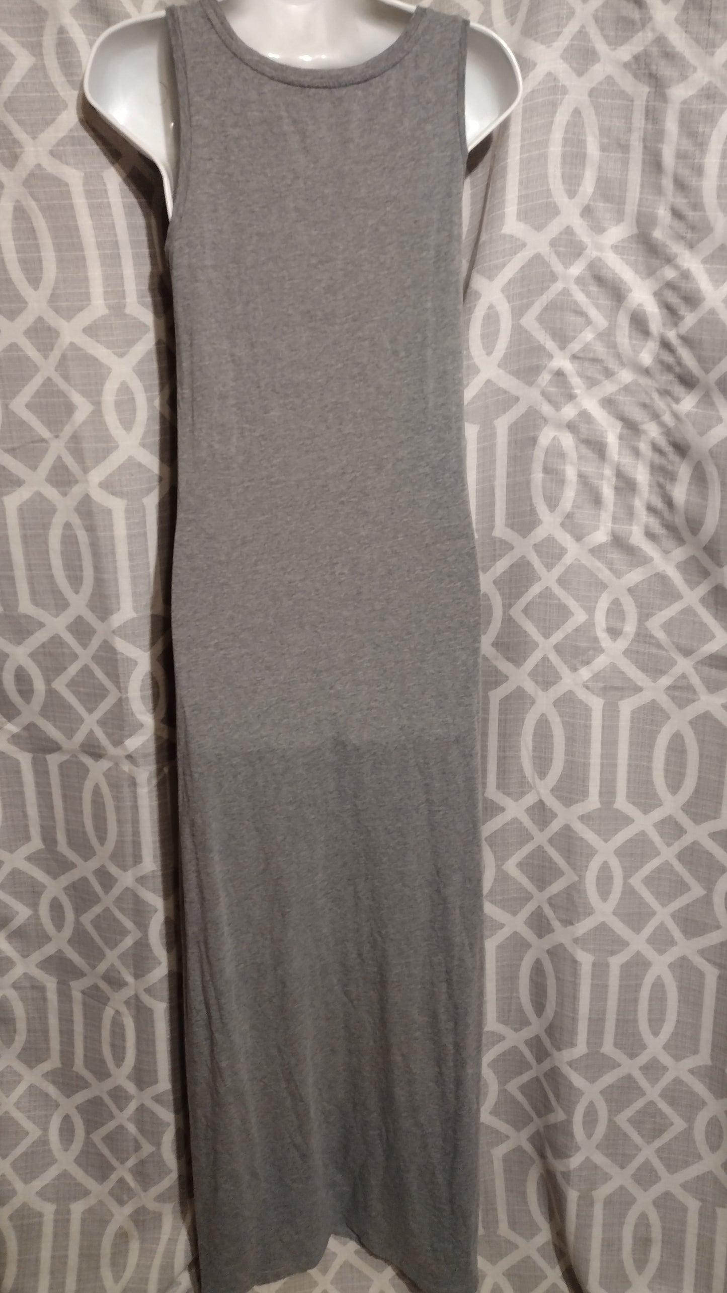 Women's gray tank maxi dress size XS