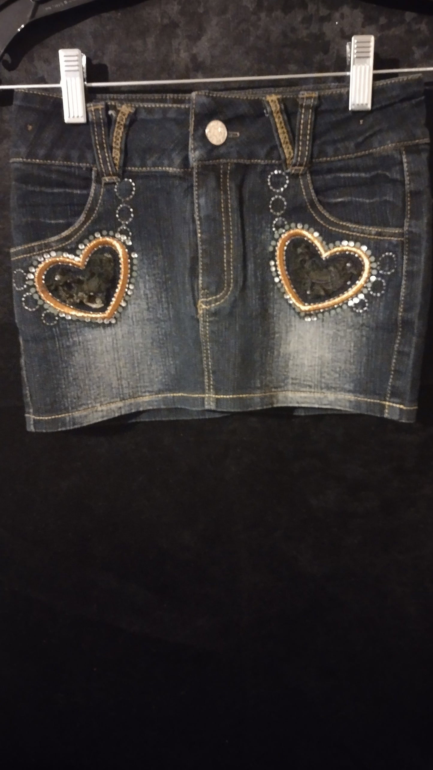 Little girl denim skirt size 7