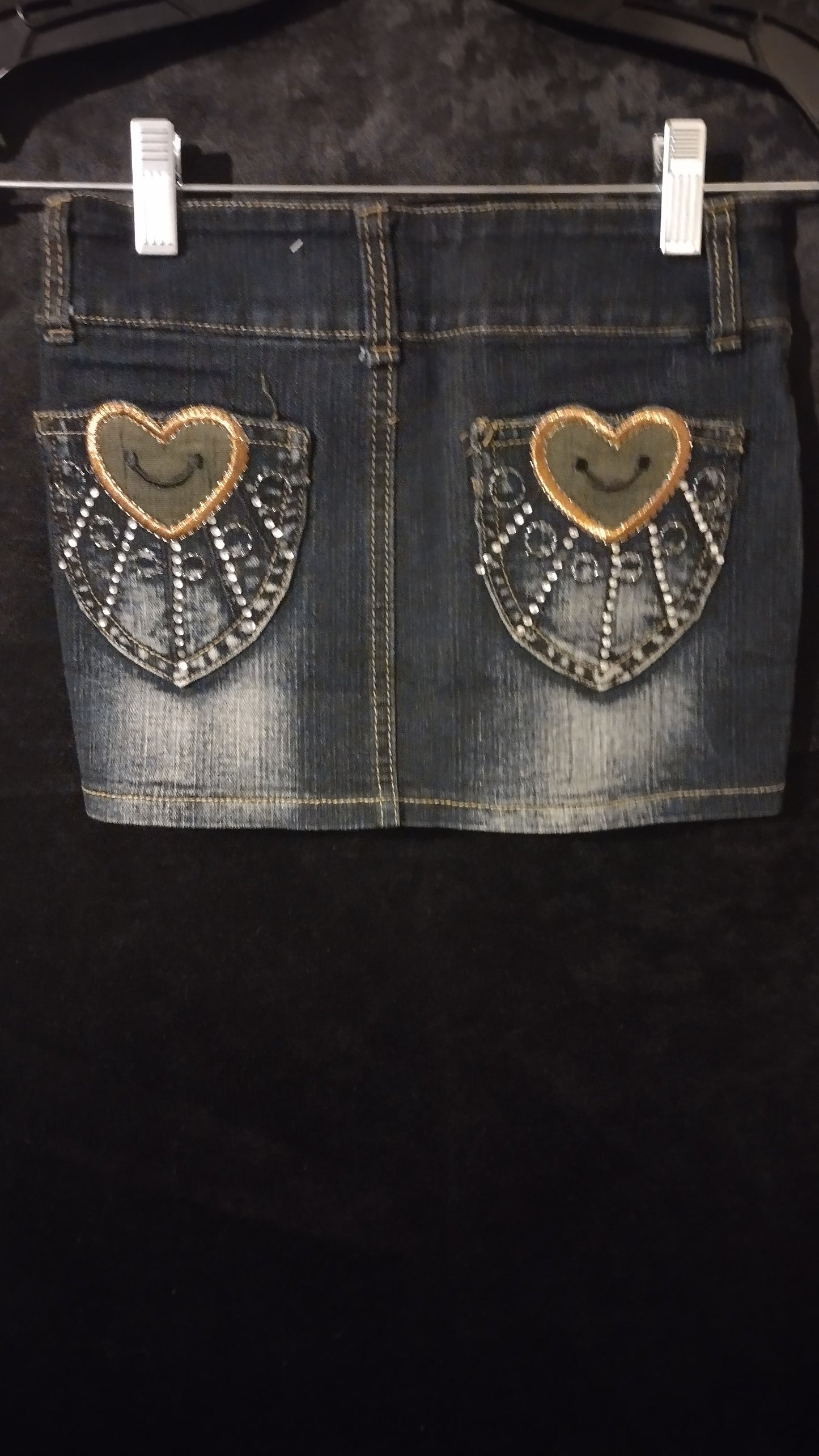 Little girl denim skirt size 7