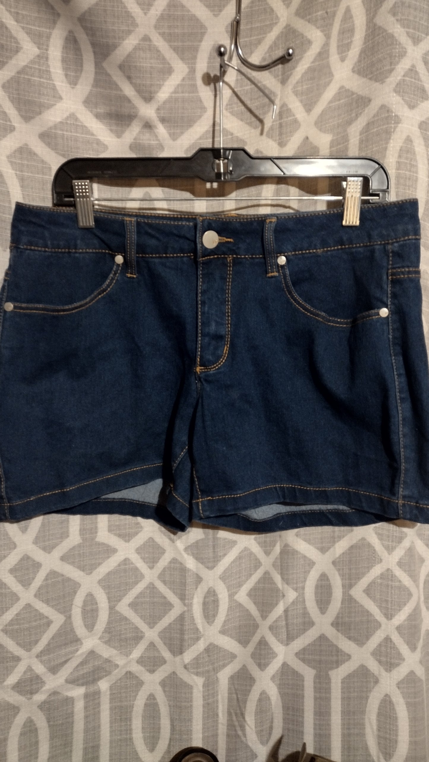 Women denim shorts size 14