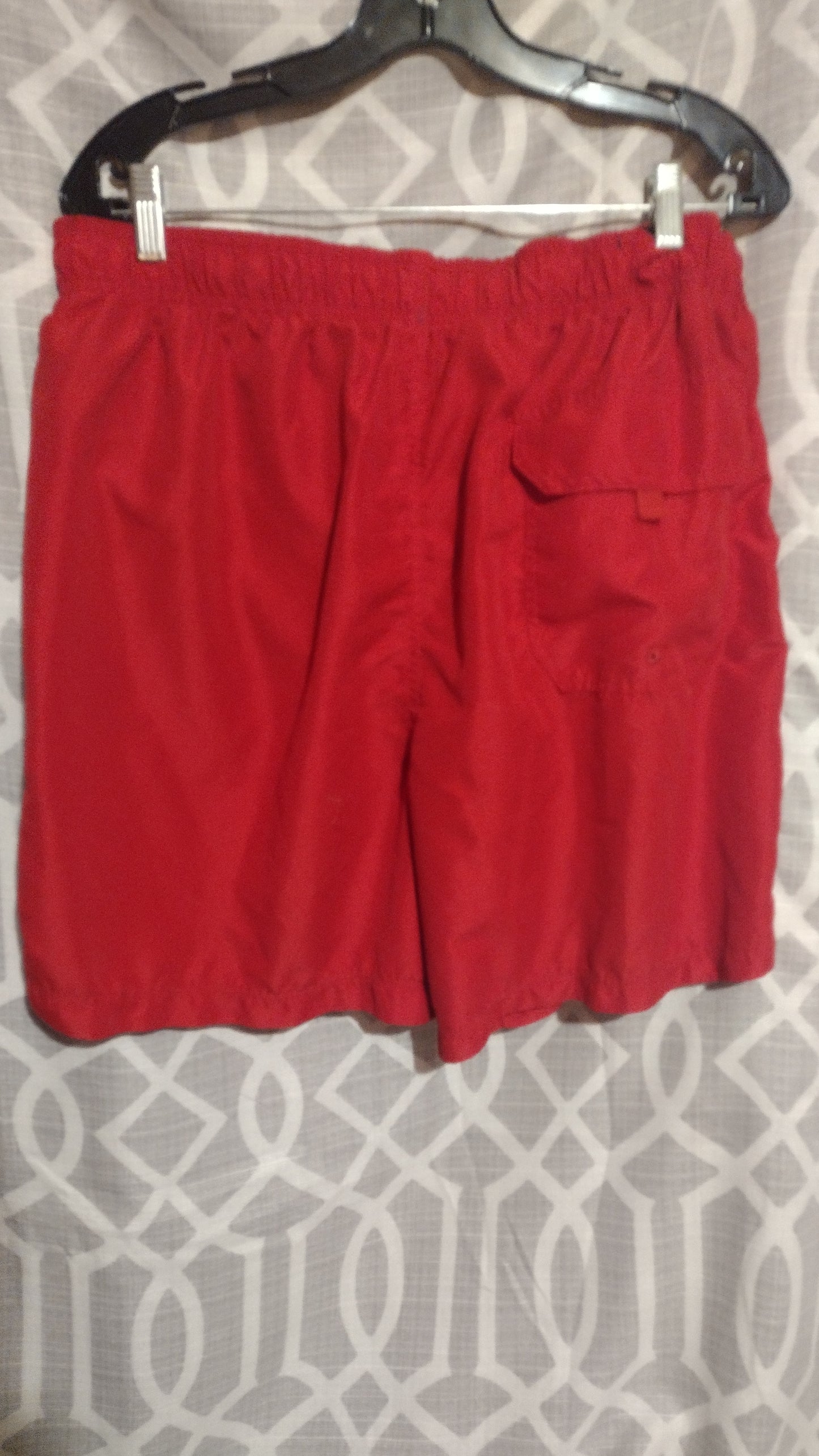 Men red swim trunks size 40-42