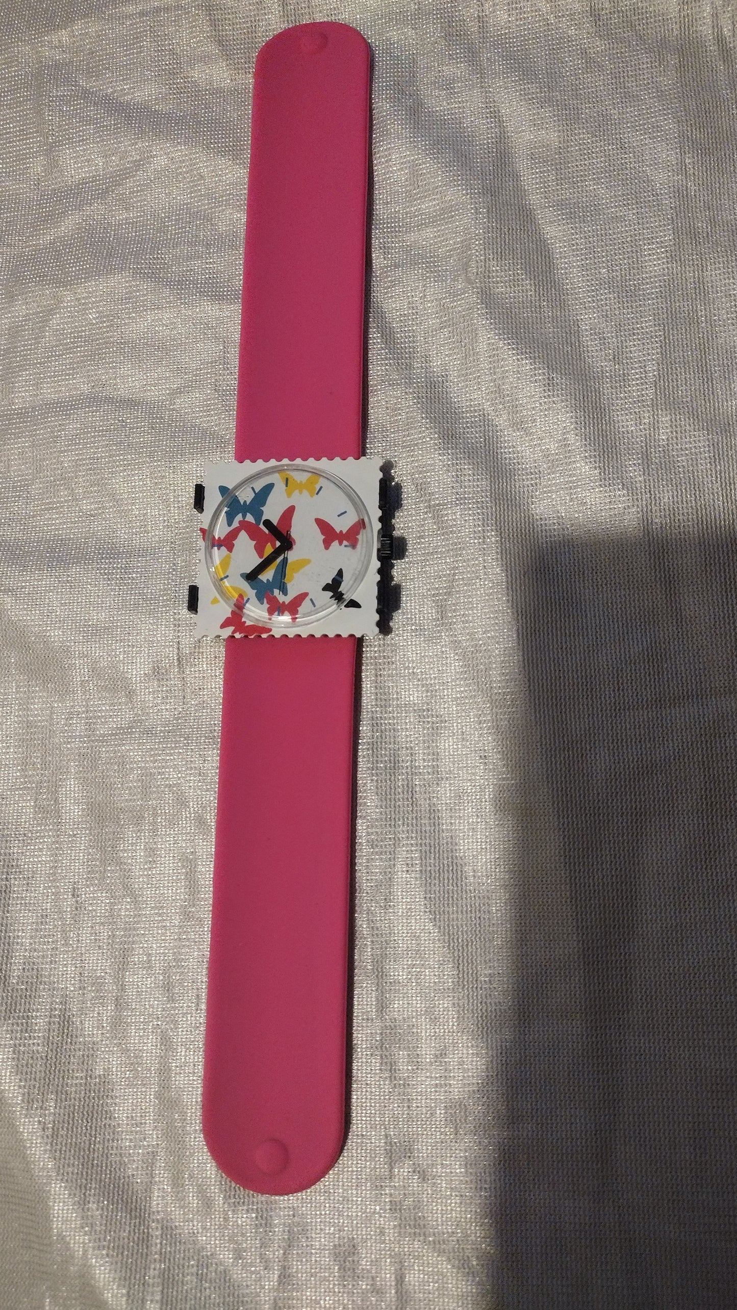 Women's Hot pink Slap Watch