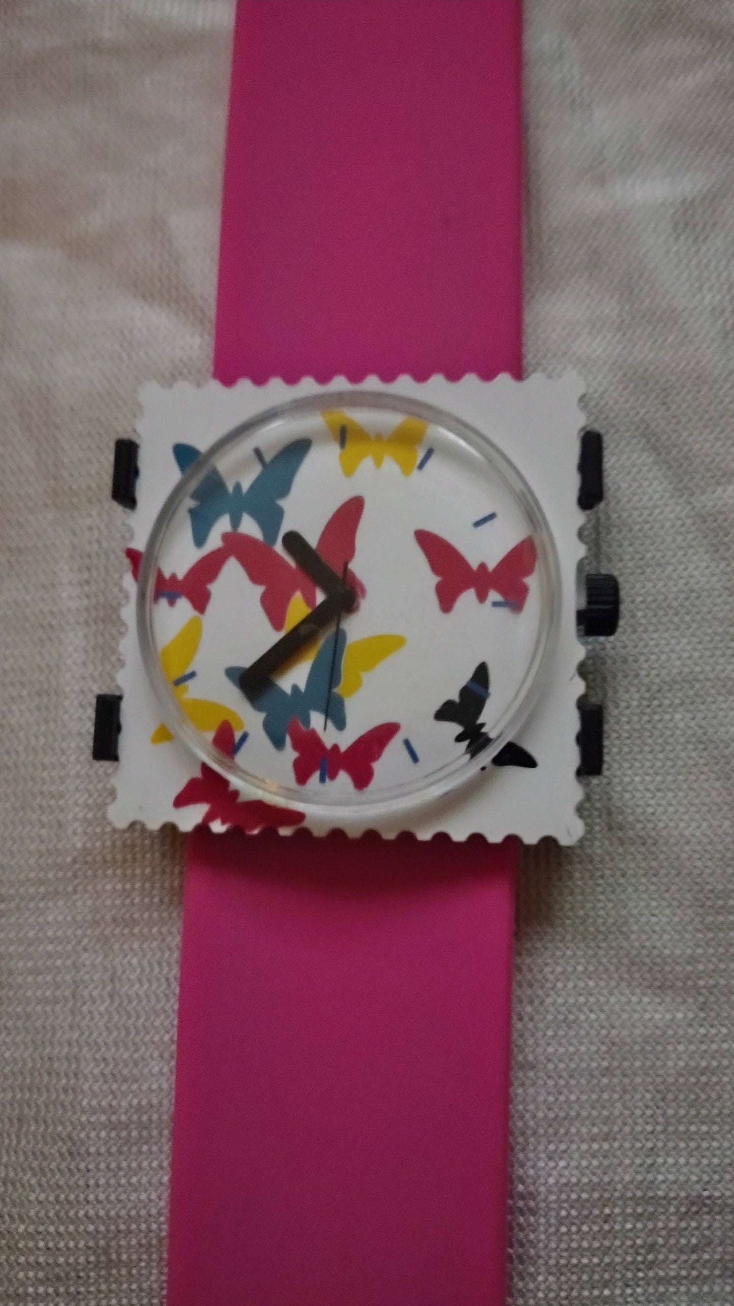 Women's Hot pink Slap Watch