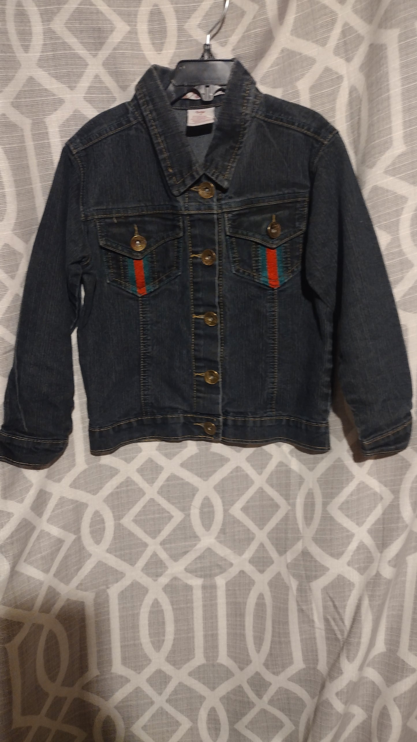 Little girl denim jacket size 6