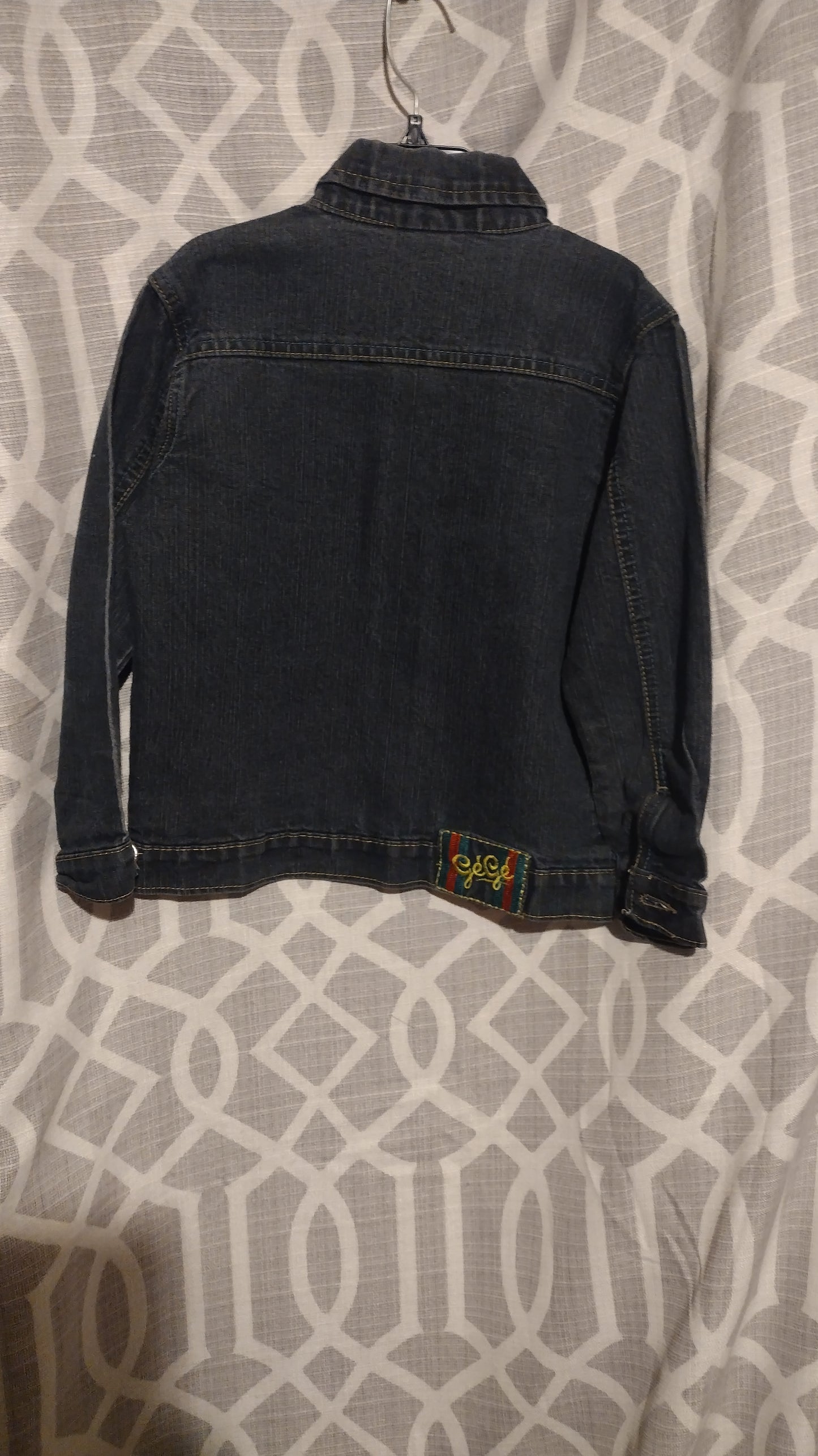 Little girl denim jacket size 6