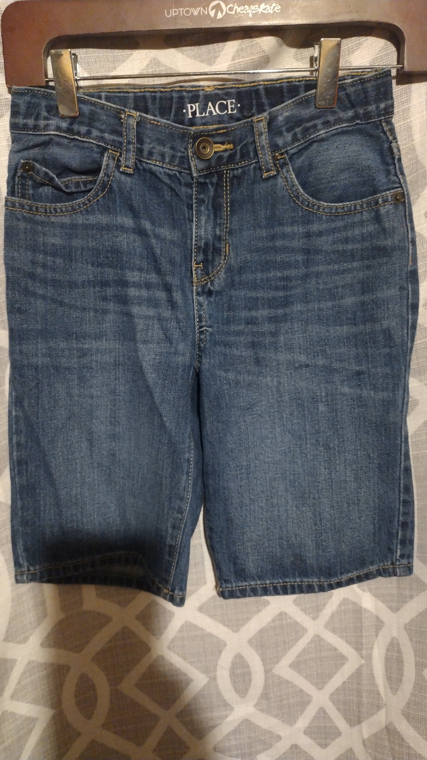 Girls denim shorts size 7