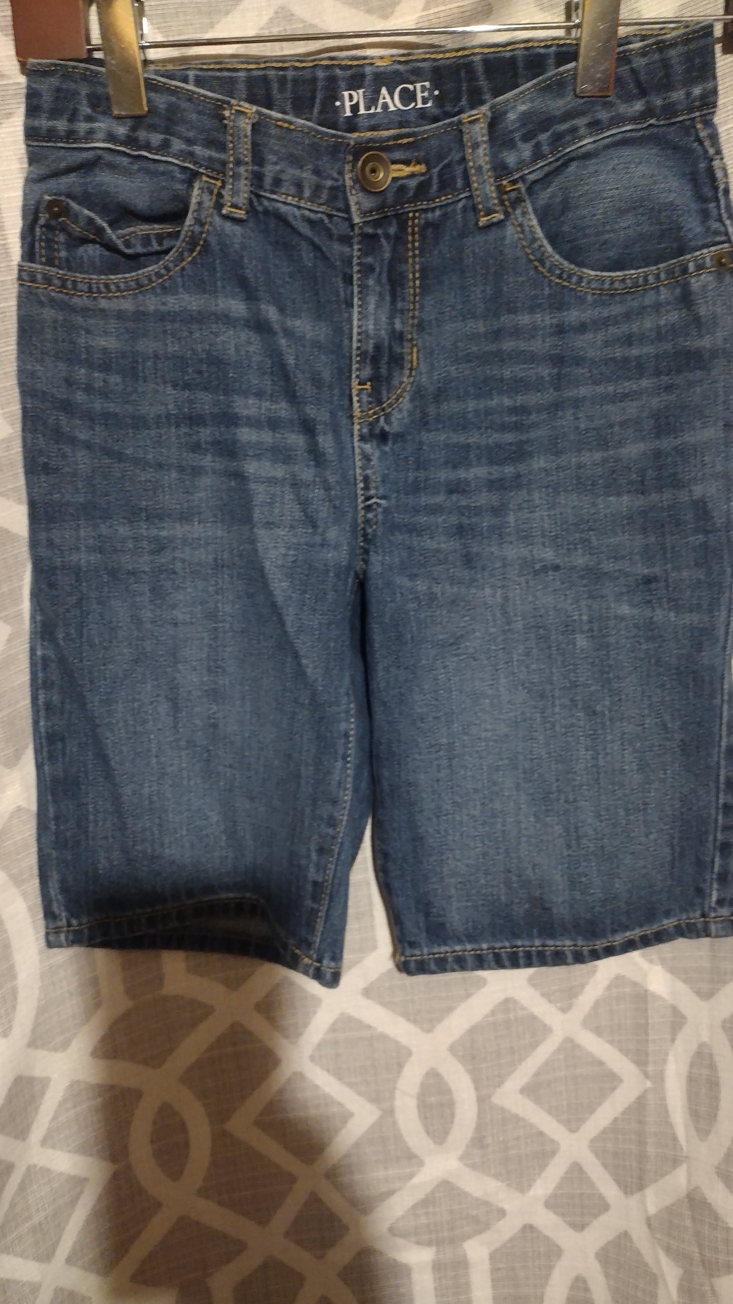 Girls denim shorts size 7