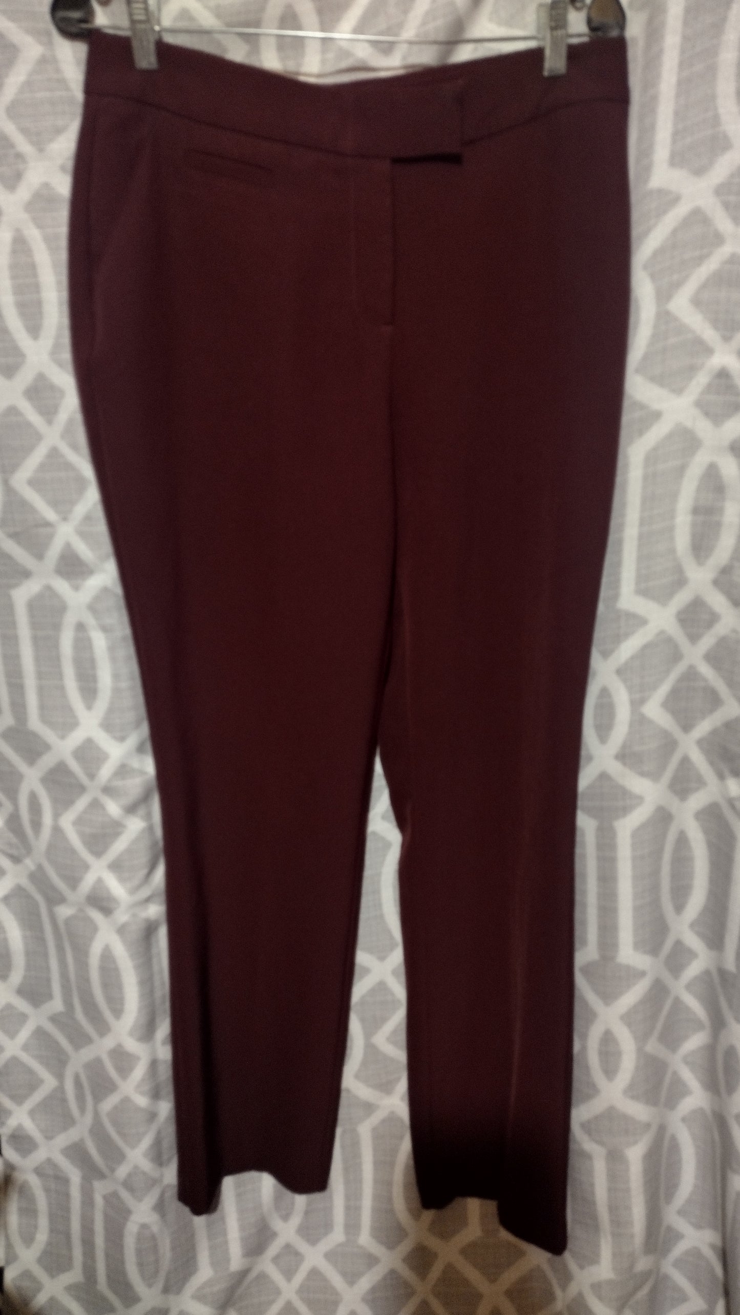 Women's Maroon slacks size 10R