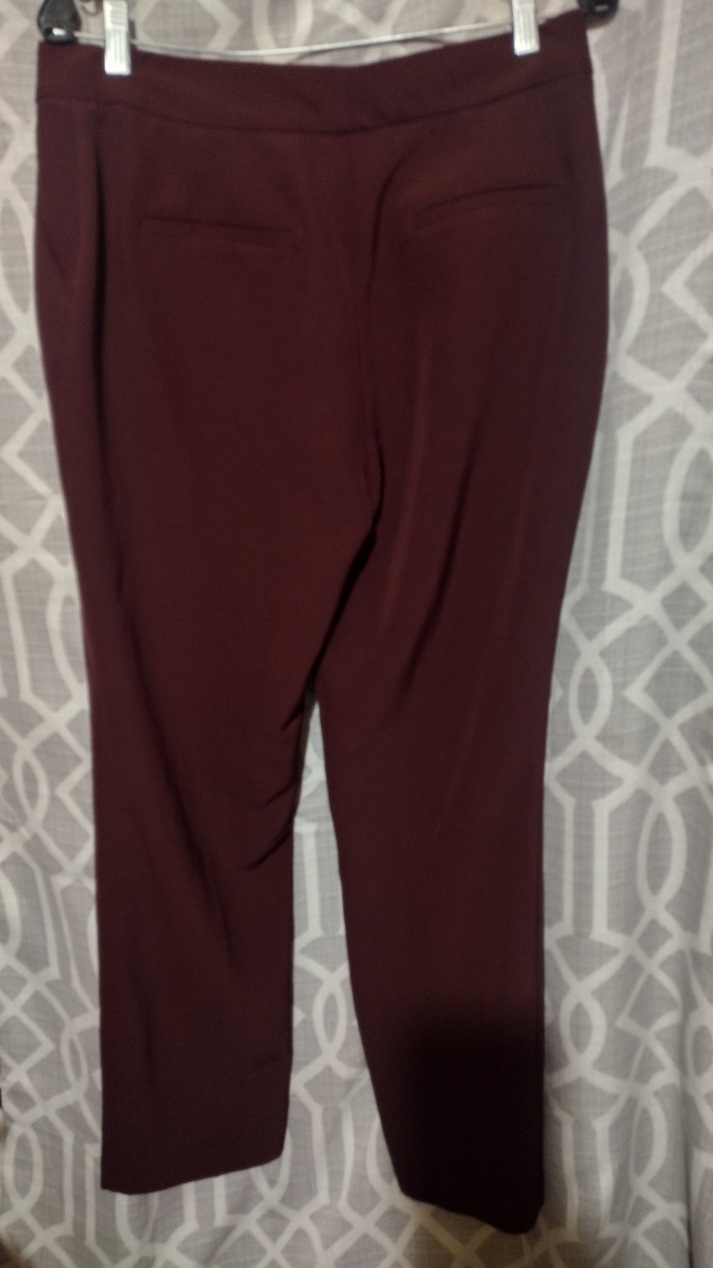 Women's Maroon slacks size 10R