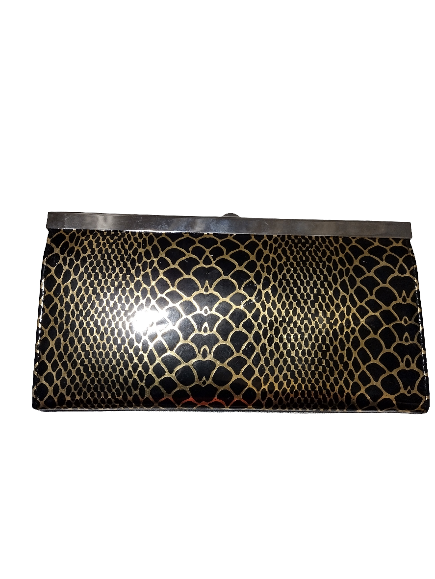 Women's Black/Gold Wallet