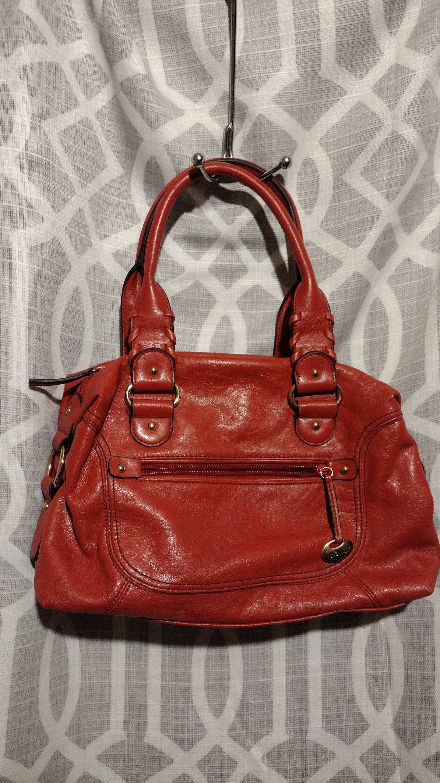 Women red Nine West shoulder bag