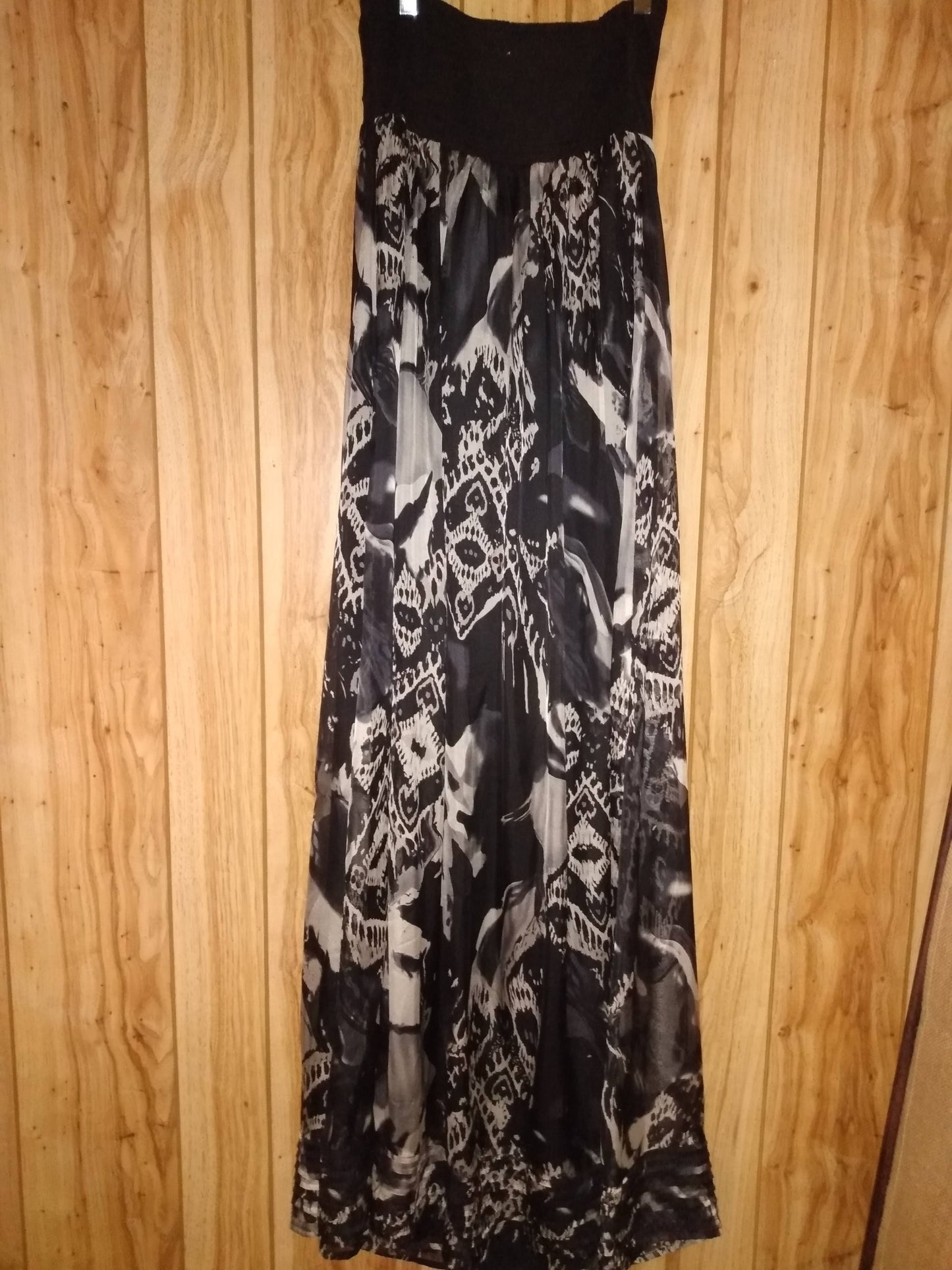 Women maxi sleeveless dress medium