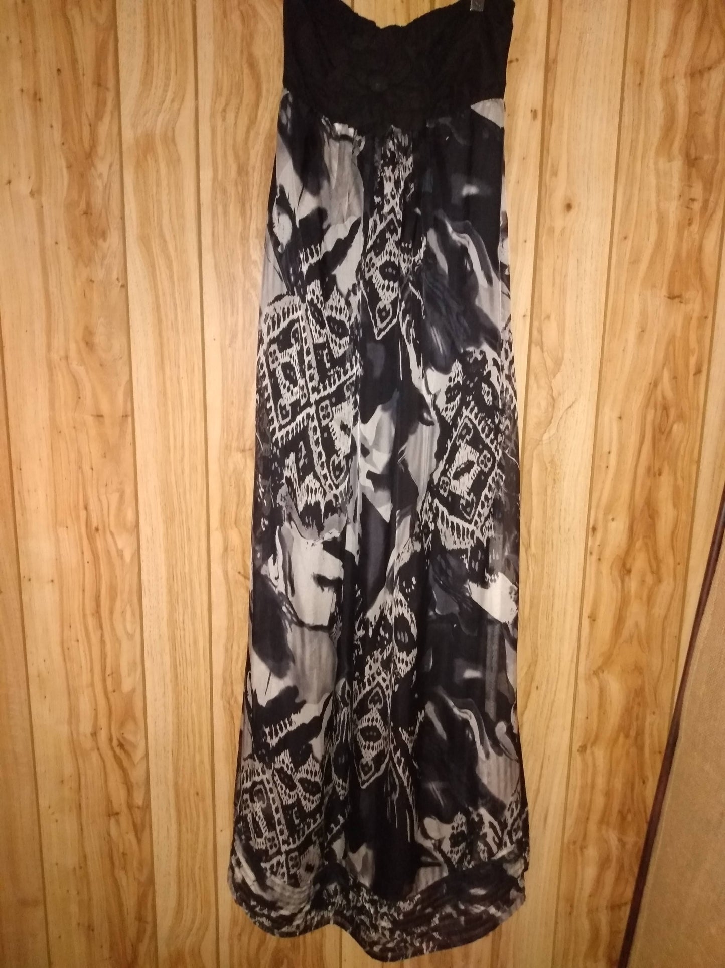 Women maxi sleeveless dress medium