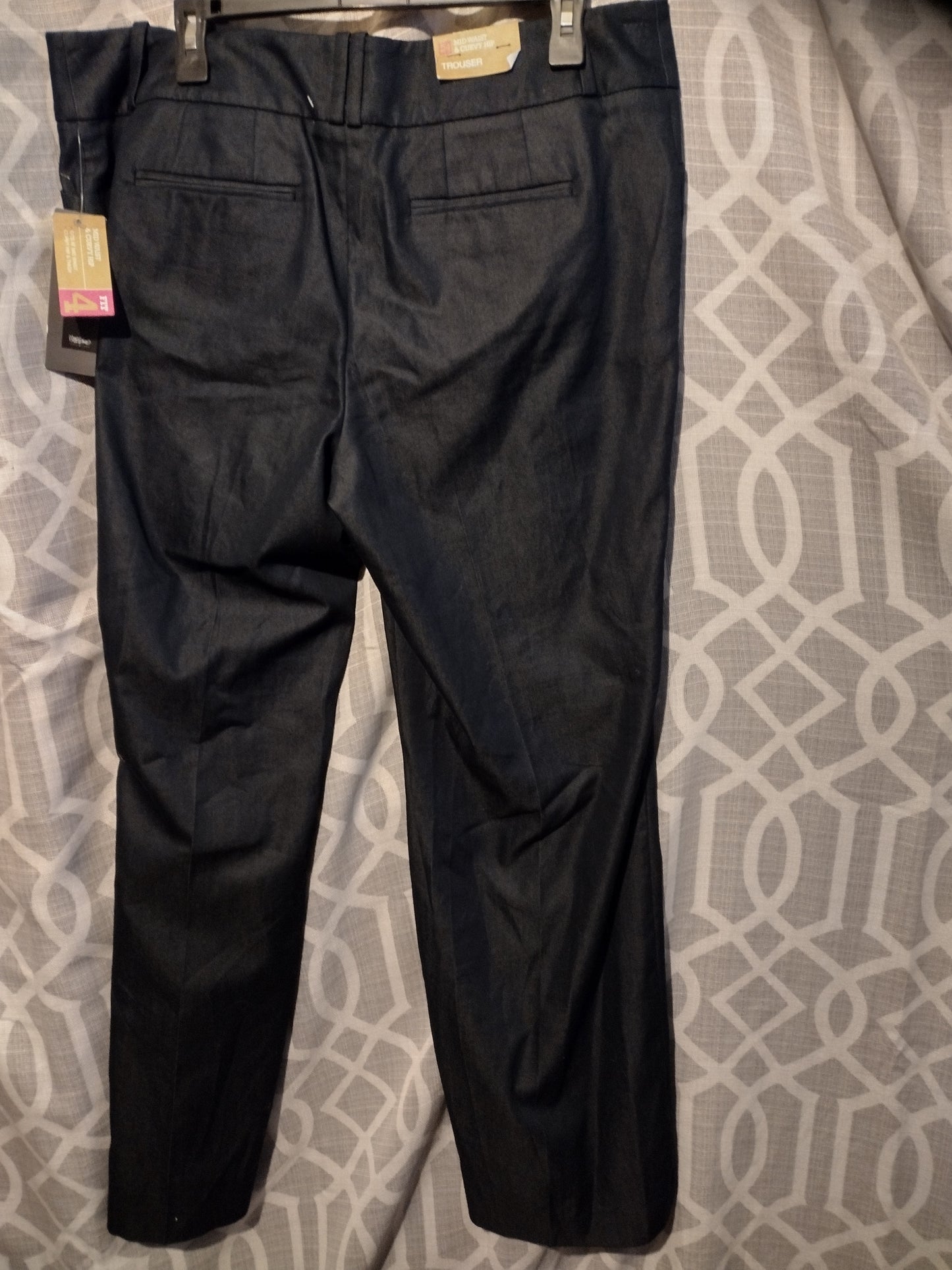 Women blue pants plus size 16