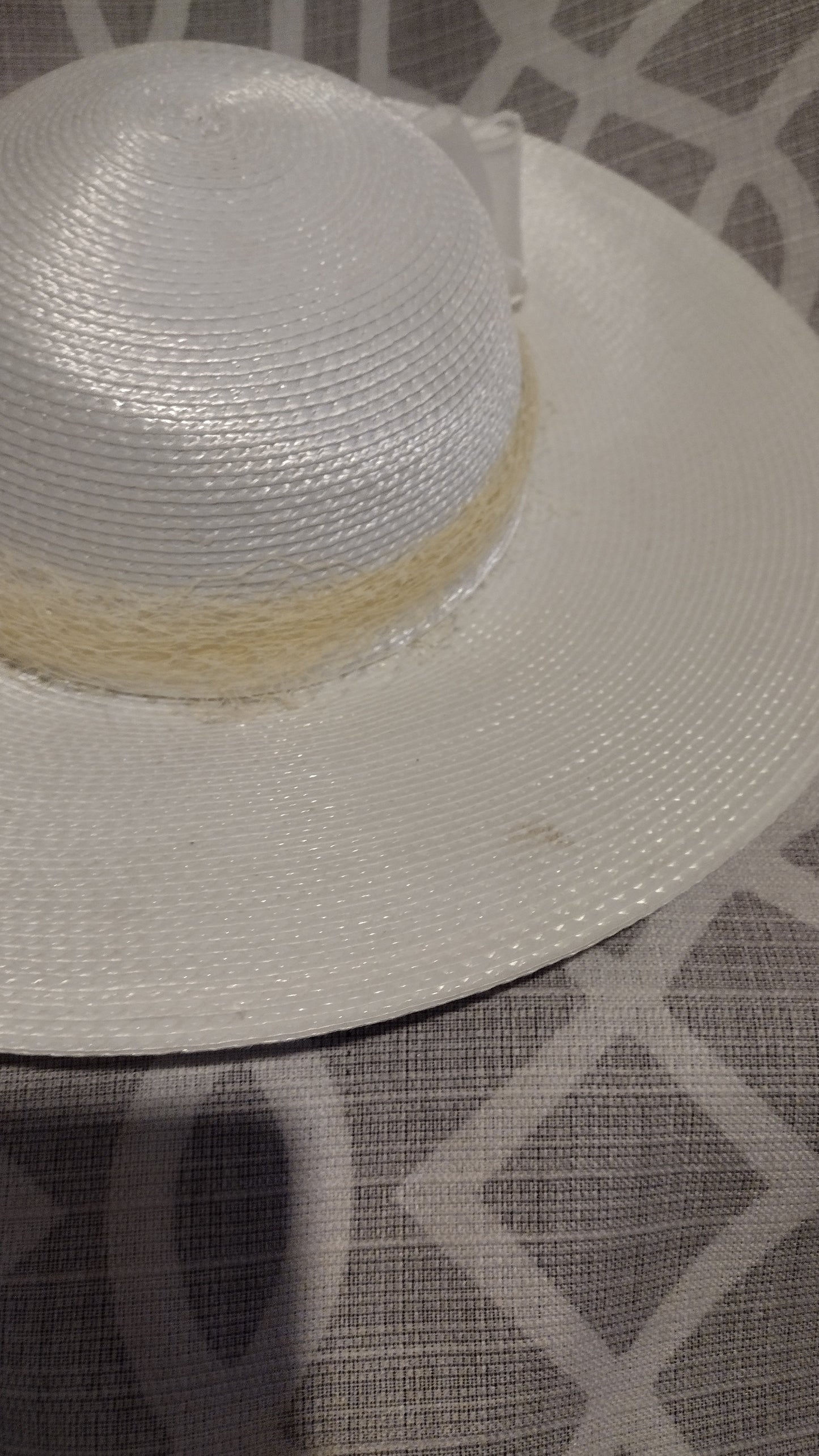 Women white sun hat