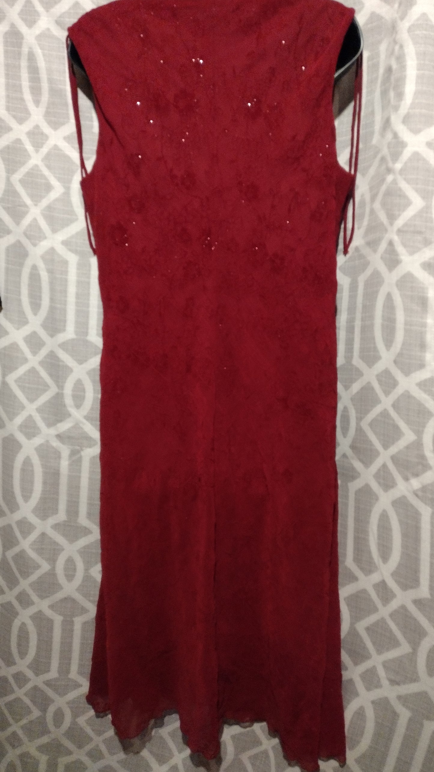 Women tank Burgundy dress size 12