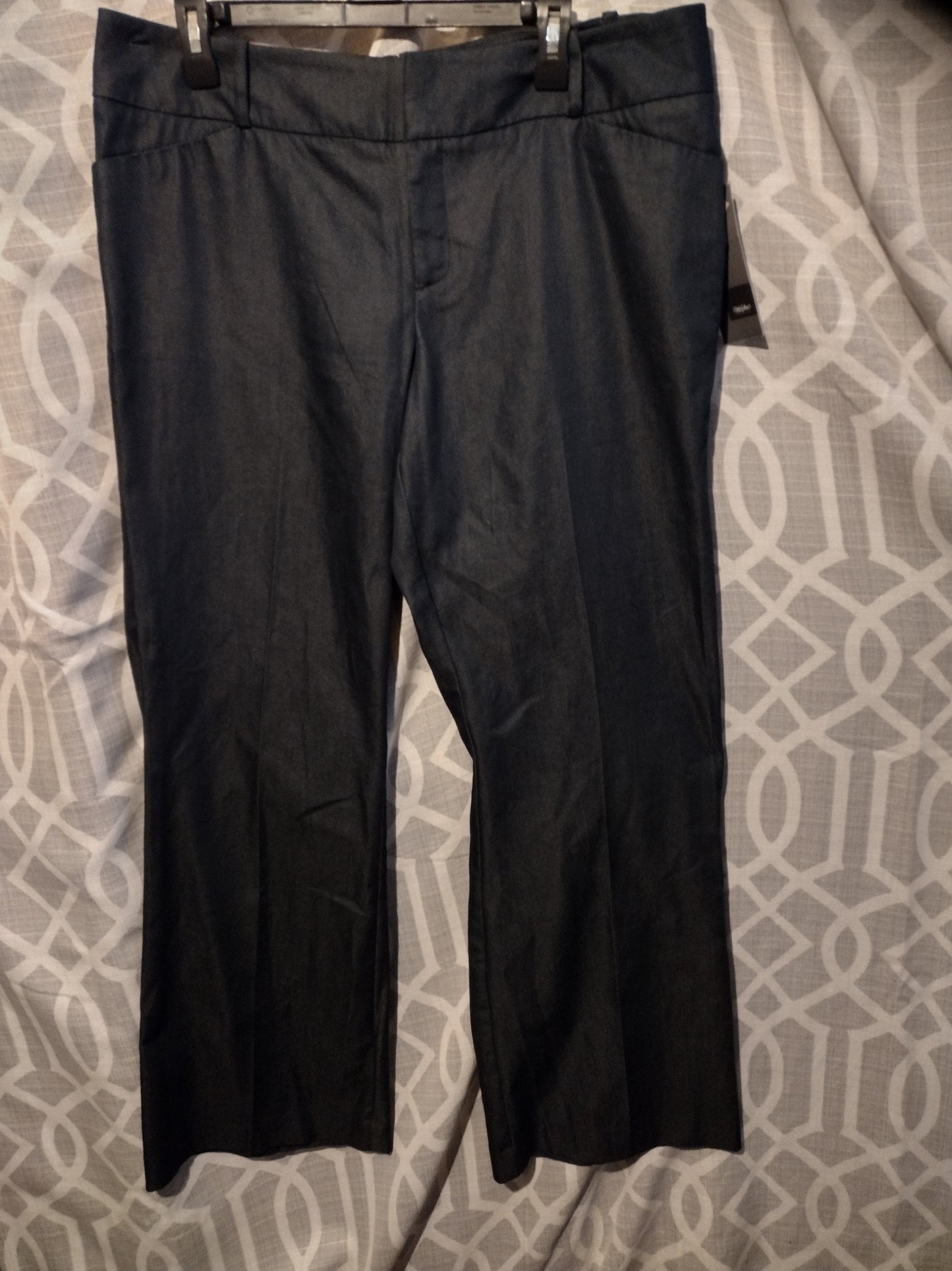 Women blue pants plus size 16