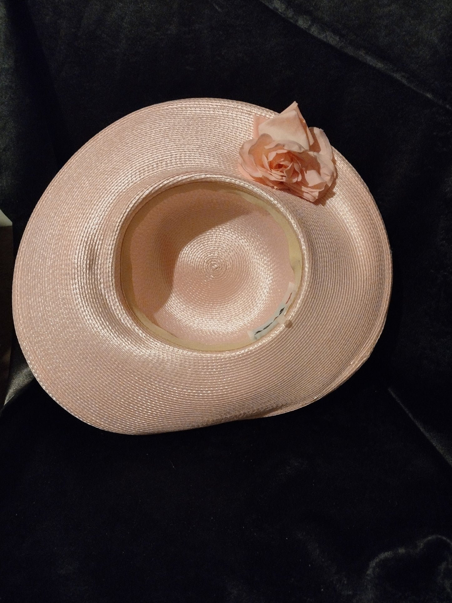 Women pink sun hat