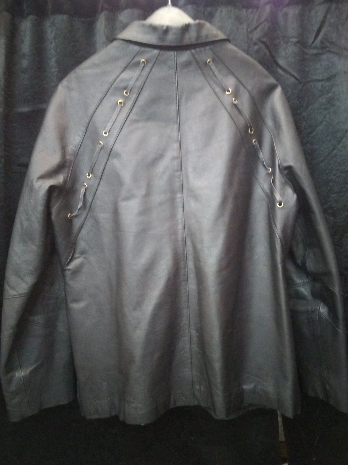 Women's leather jacket medium