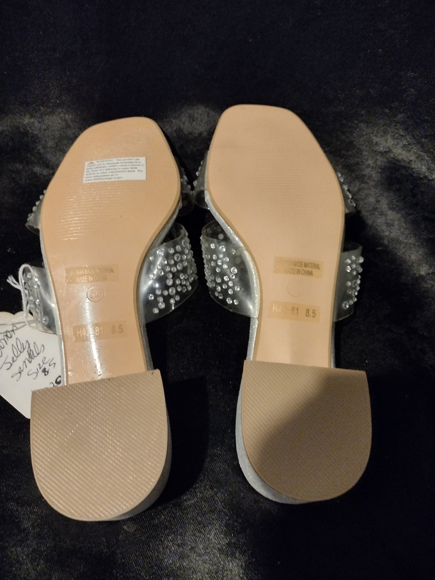 Women Jelly sandals shoes size 7