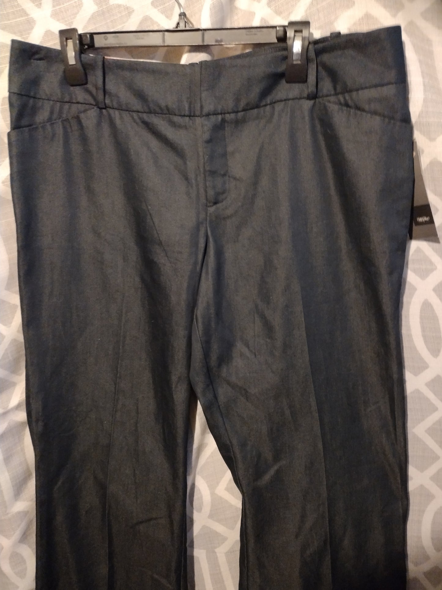 Women blue pants plus size 16