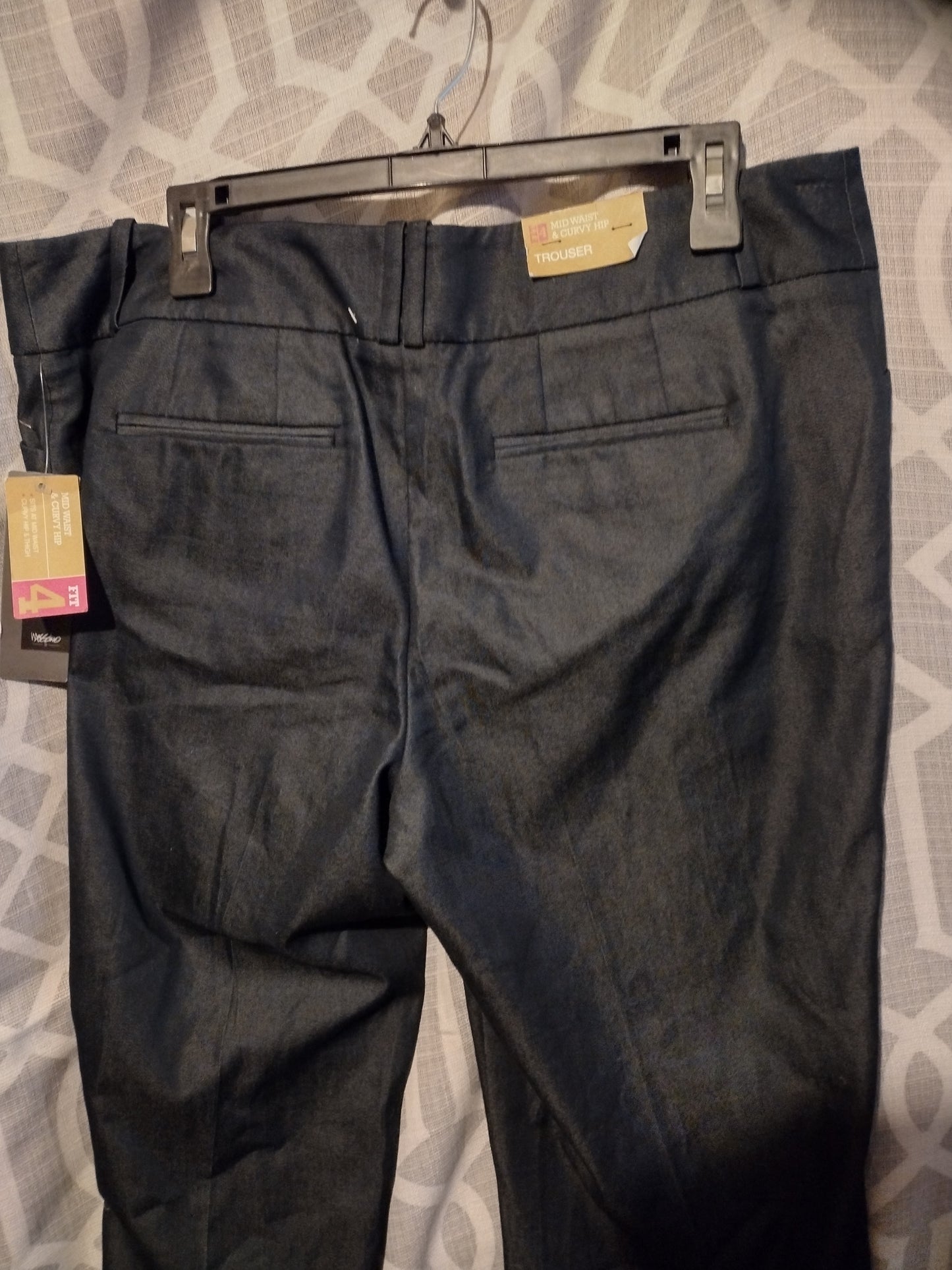 Women blue pants plus size 16