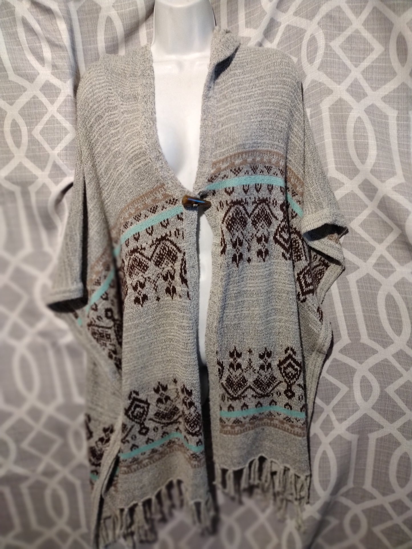 Women Pancho Sweater large