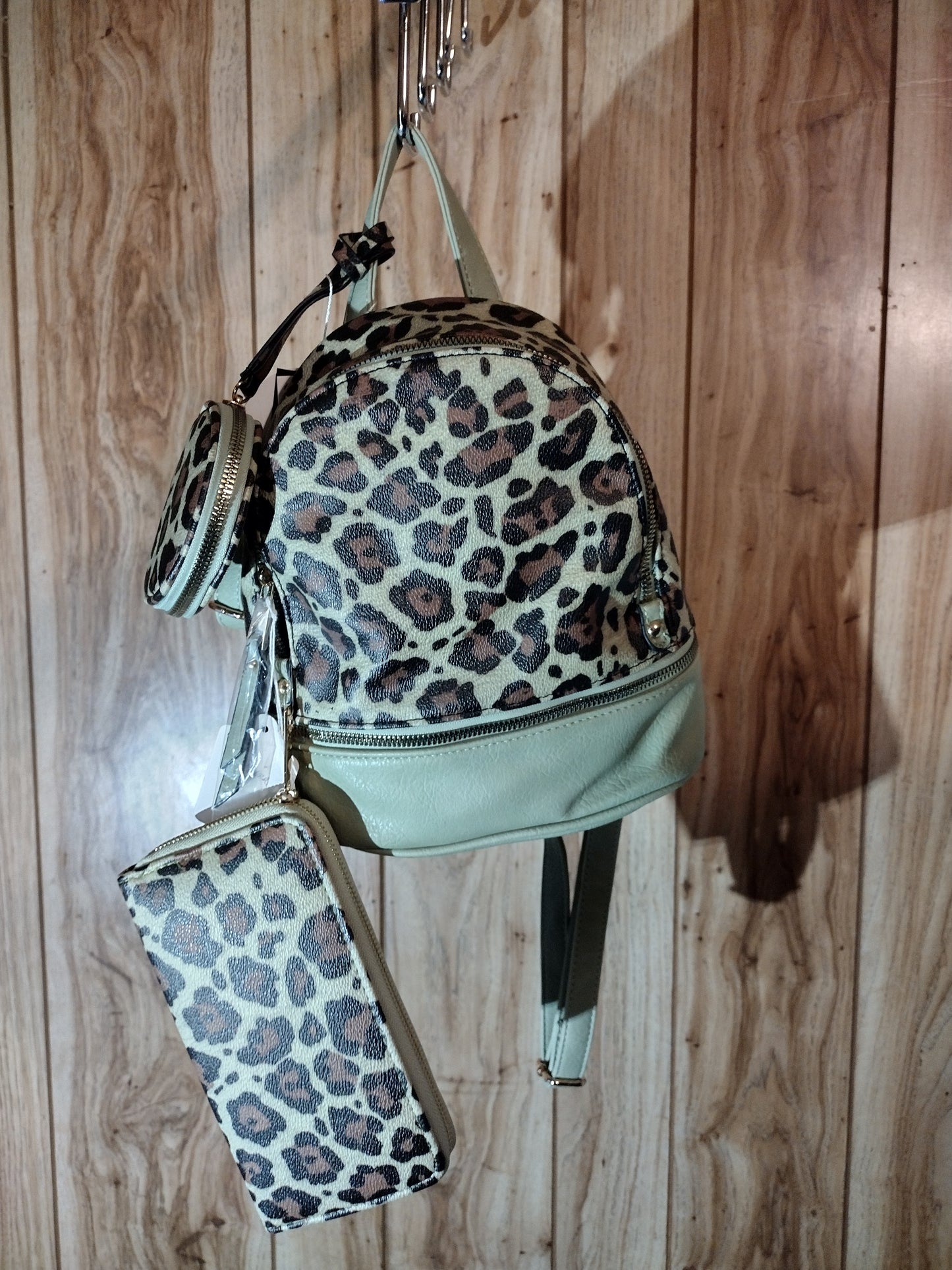 Women's 3 piece mini backpack